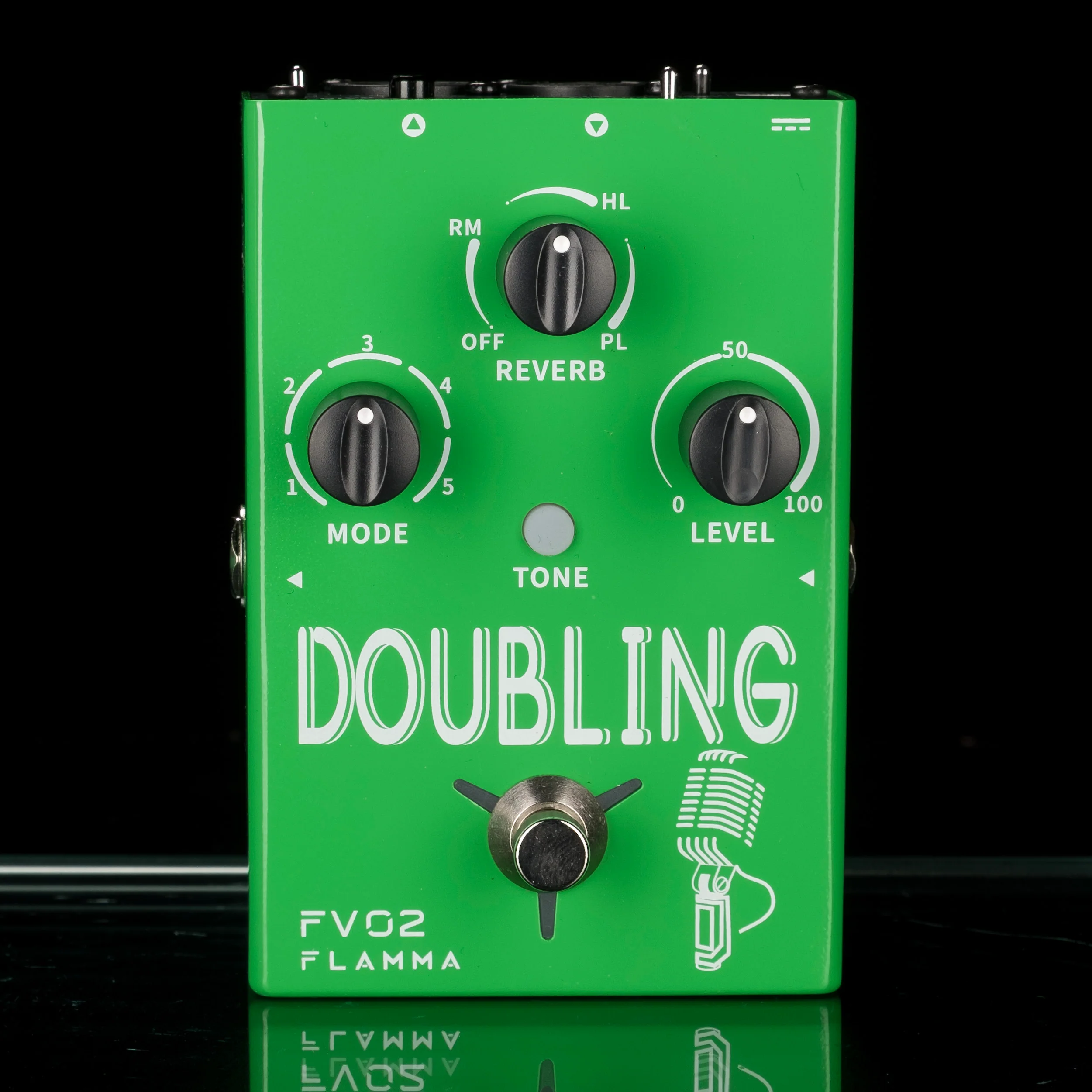Used Flamma Fv02 Vocal Doubling Effects Pedal with Box - Image 2