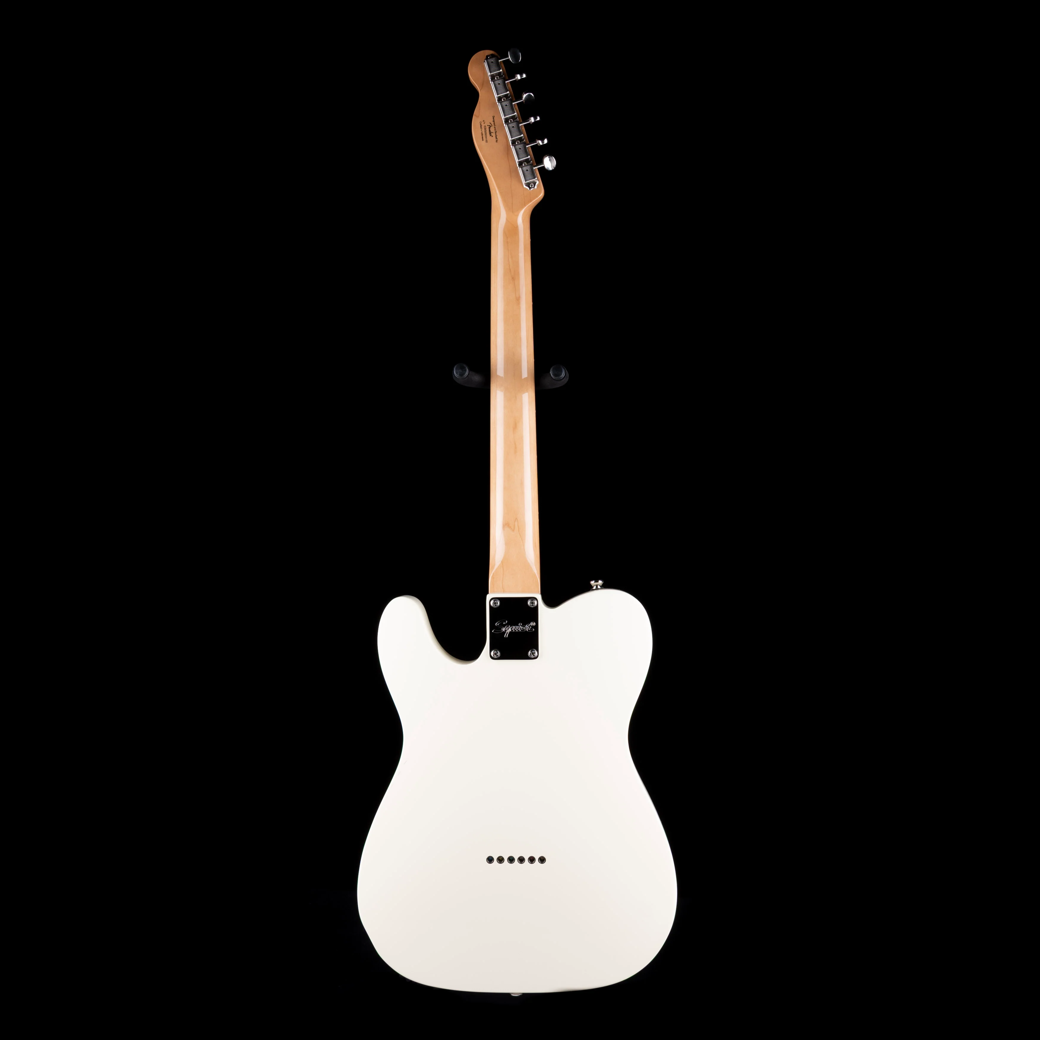 Used Squier Classic Vibe '70s Telecaster Thinline Olympic White With Gig Bag - Image 10