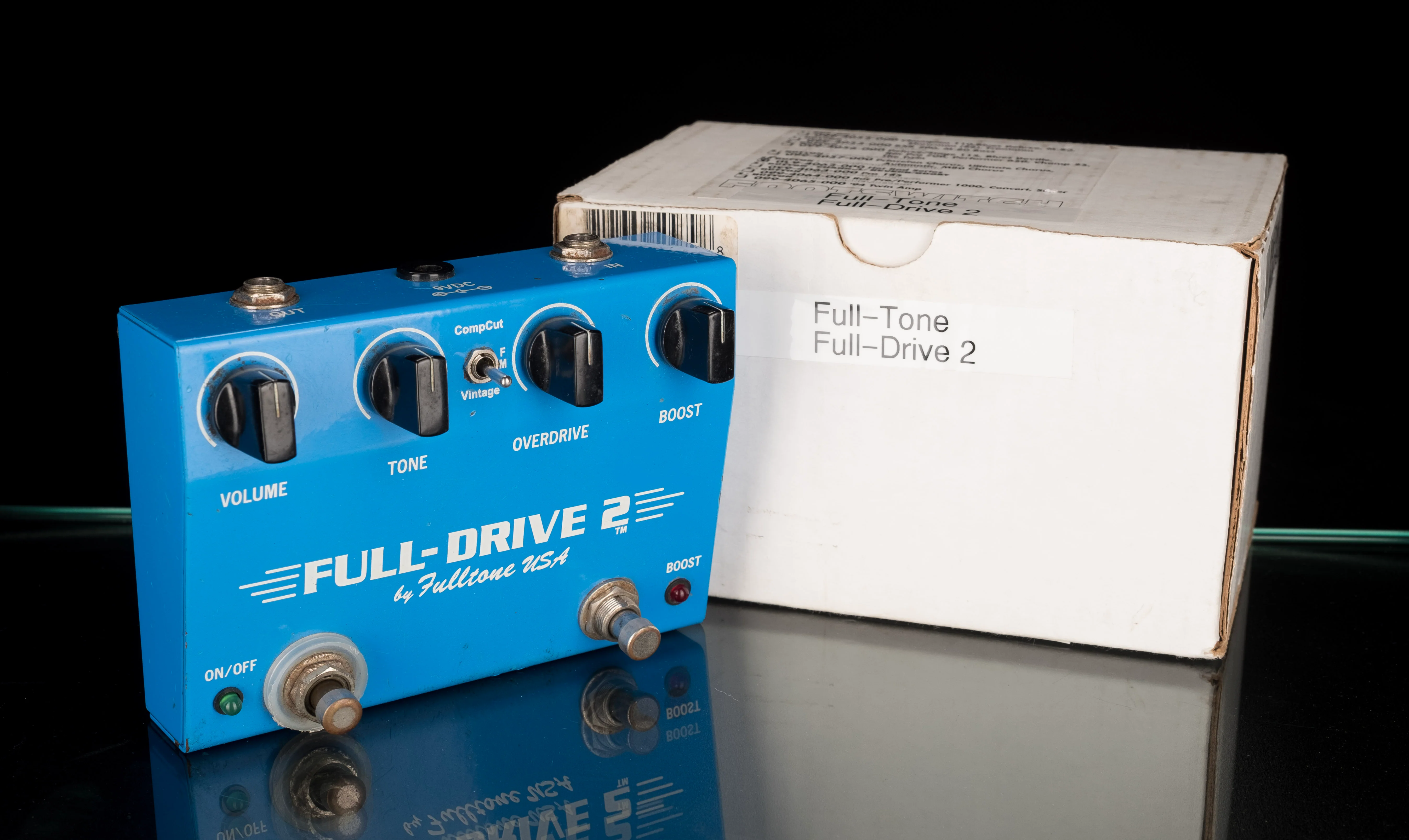 Used Fulltone Full-Drive 2 Overdrive Distortion Pedal With Box