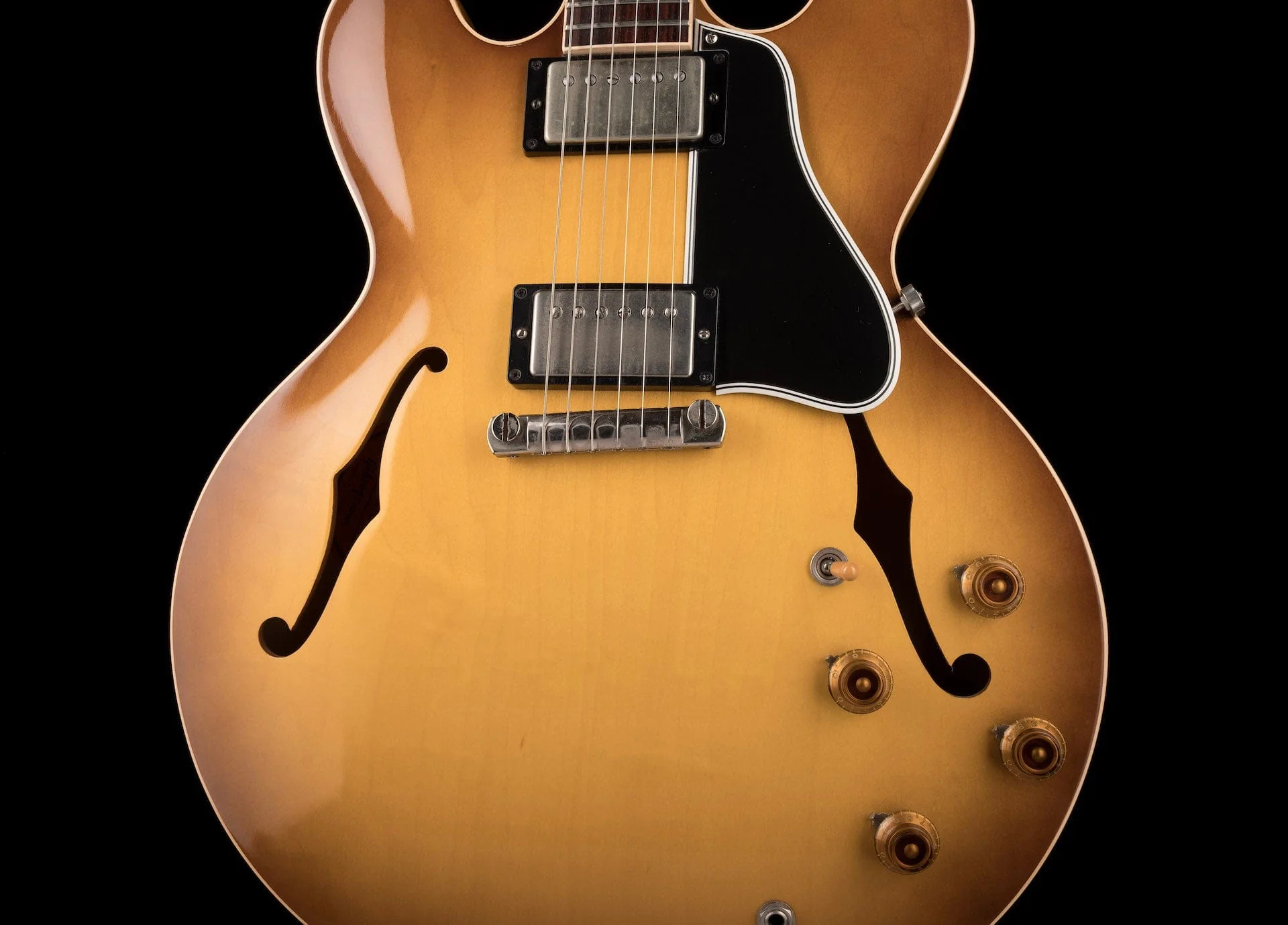 Used Gibson Custom Shop 1959 ES-335 Light Burst with OHSC - Image 6
