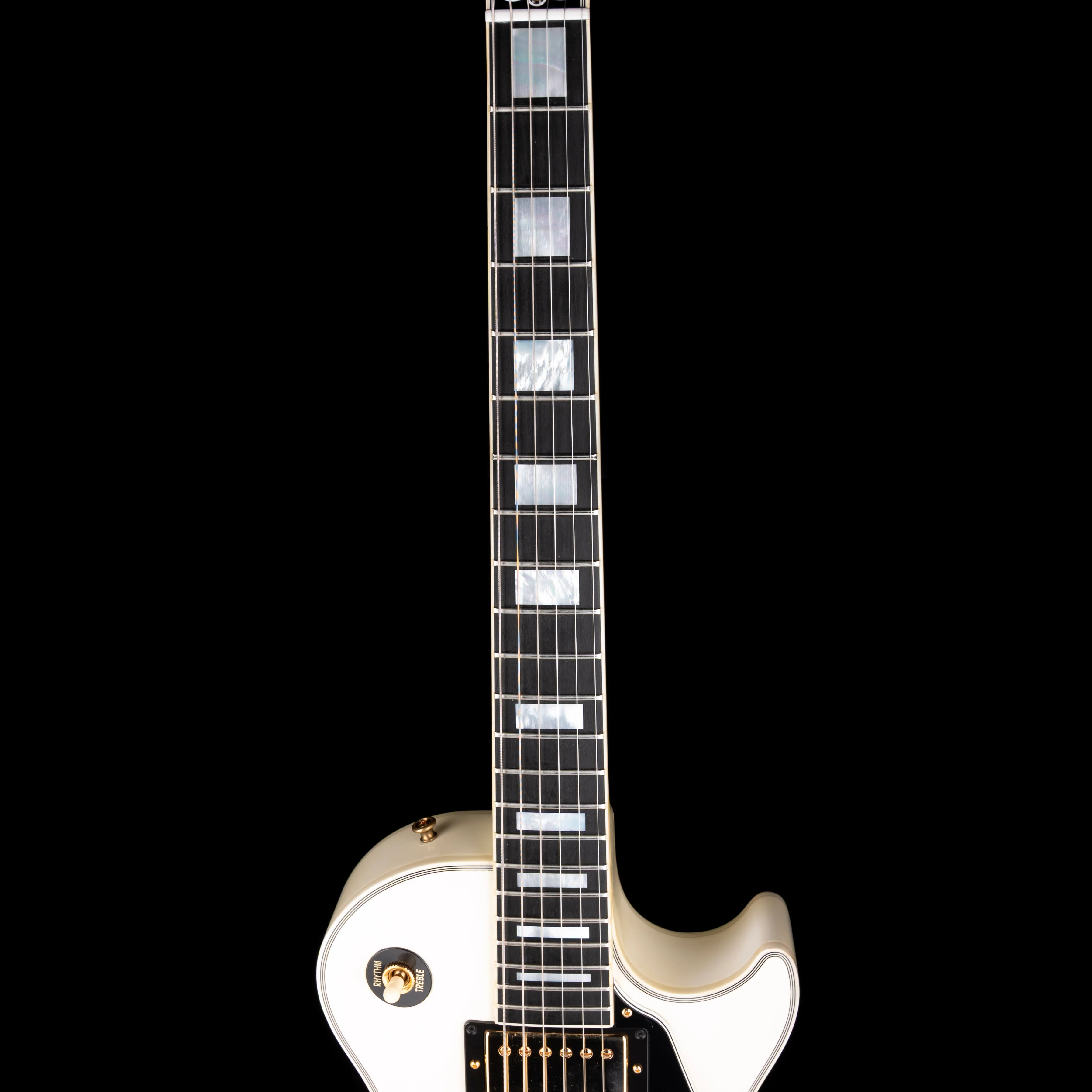 Used Gibson Custom Shop Les Paul Custom Alpine White with OHSC - Image 7