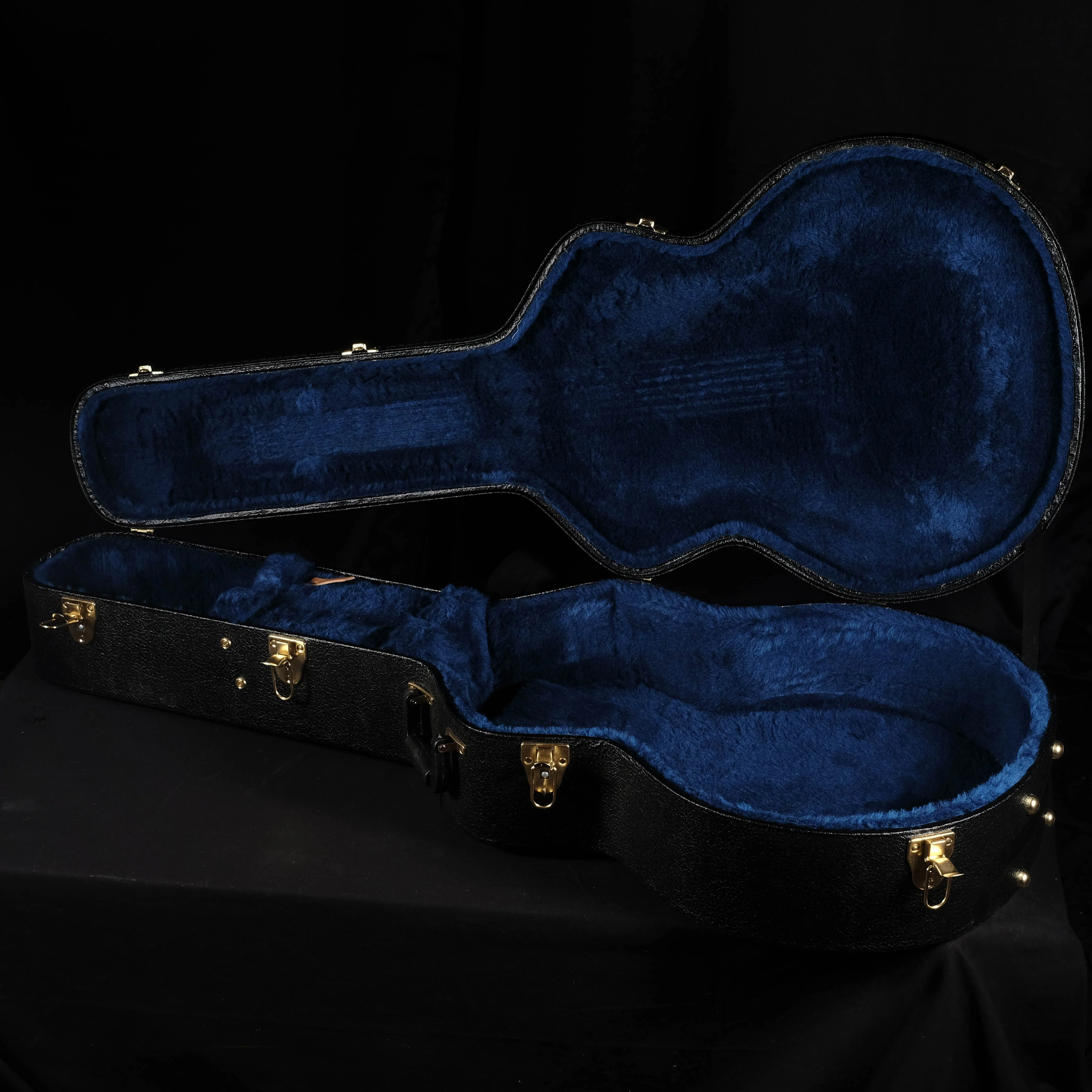 Pre Owned 2014 Gibson Custom Shop SJ-200 Acoustic Guitar Trans Black With OHSC - Image 11