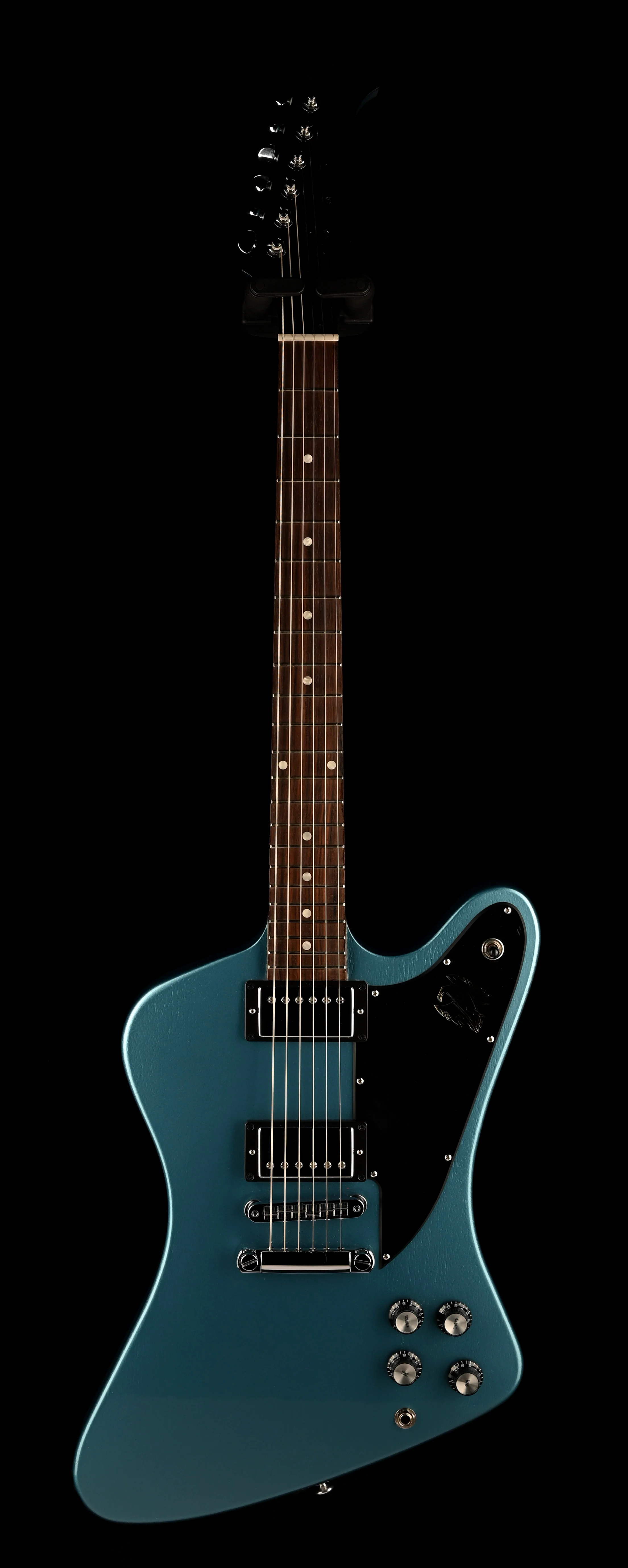 Used 2017 Gibson Firebird Studio Pelham Blue With Gig Bag - Image 2