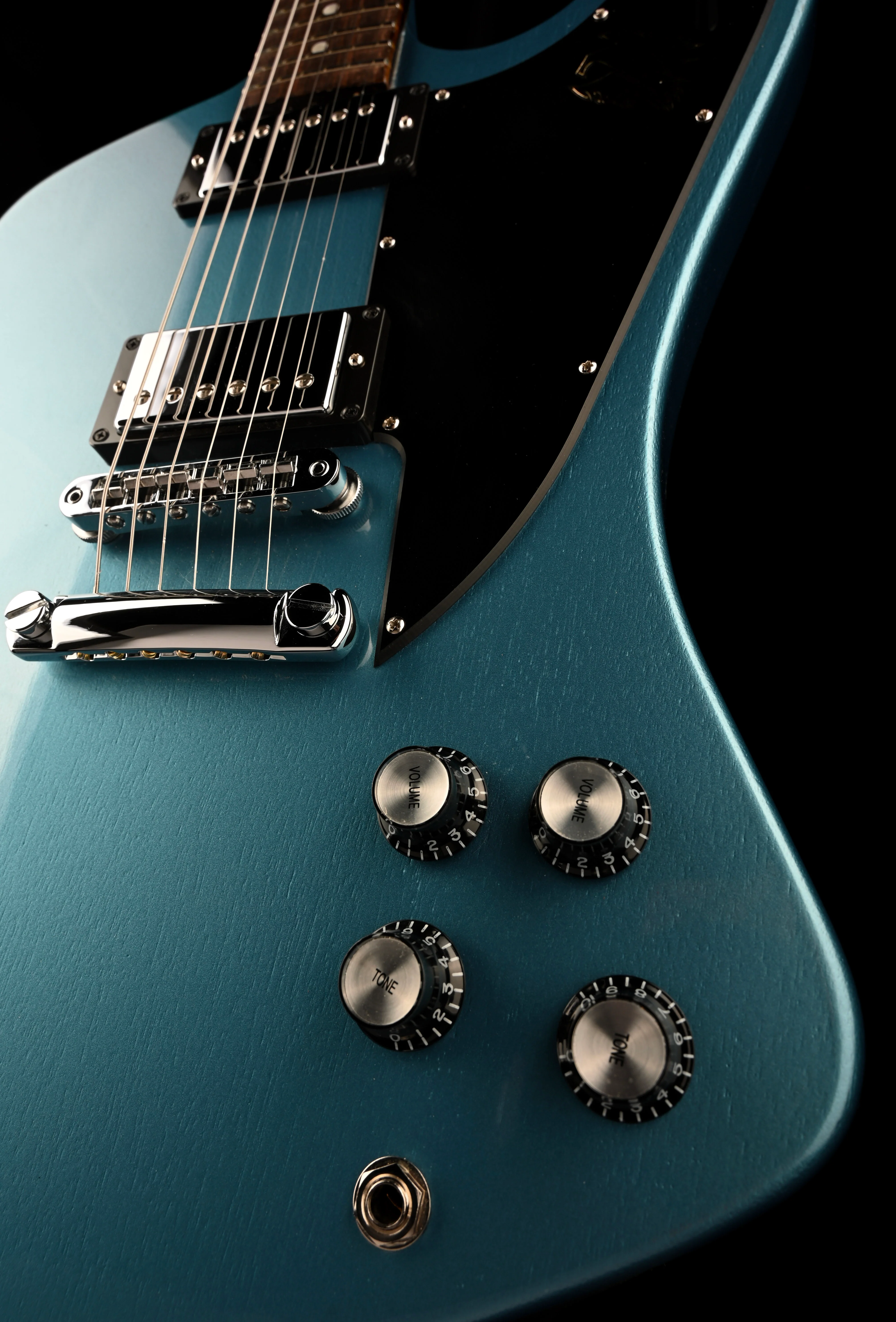 Used 2017 Gibson Firebird Studio Pelham Blue With Gig Bag - Image 7