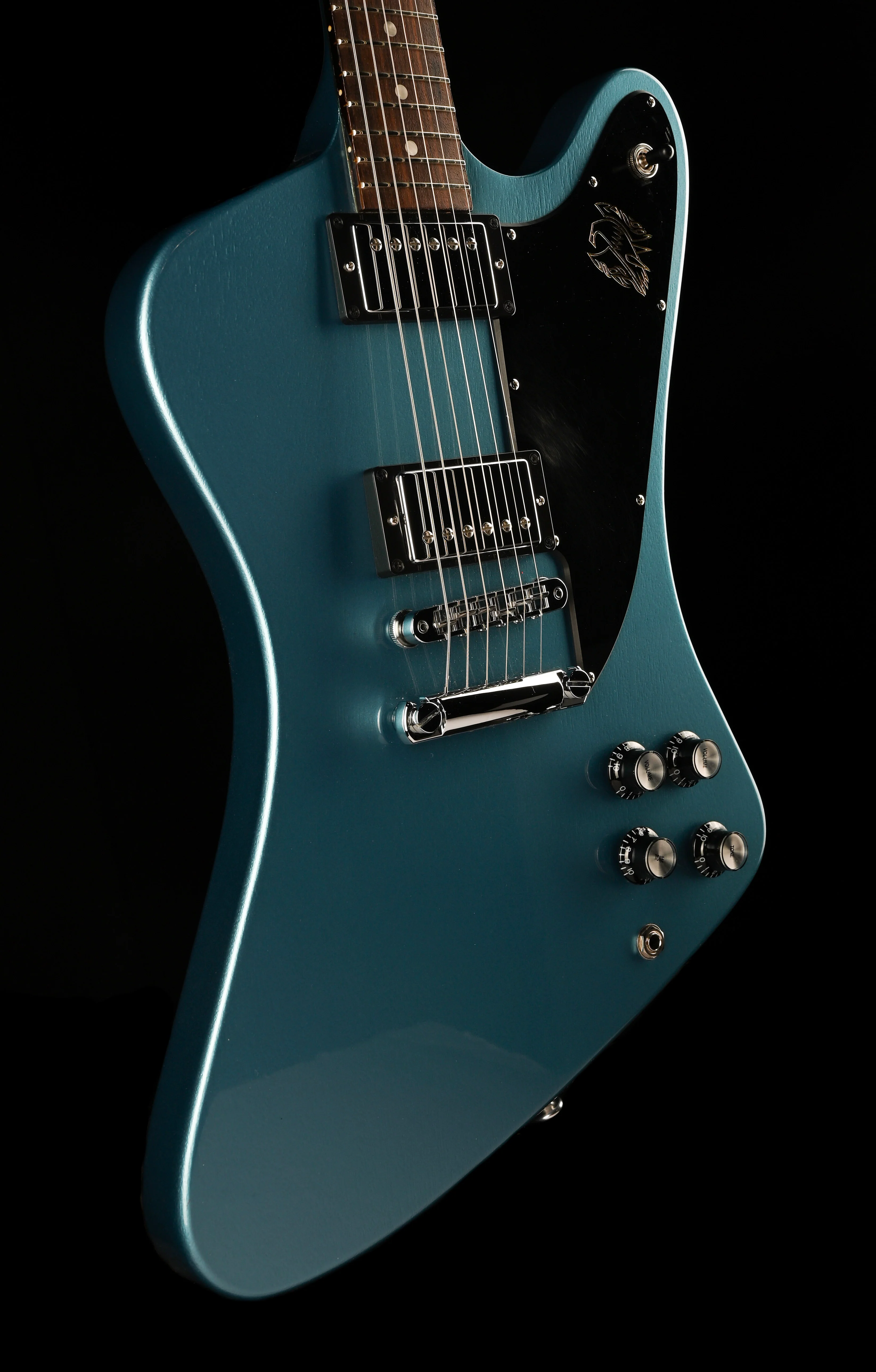 Used 2017 Gibson Firebird Studio Pelham Blue With Gig Bag - Image 9