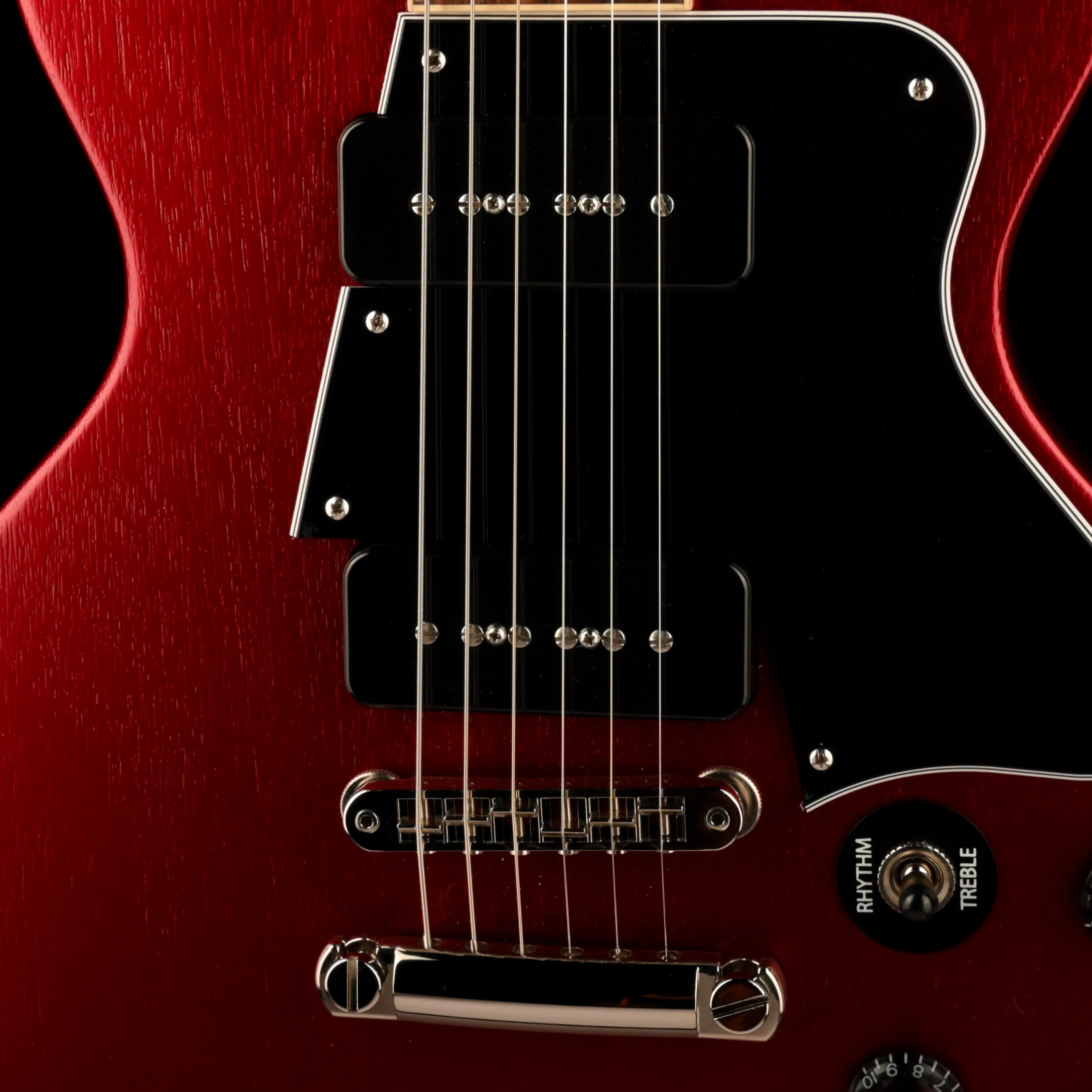 Used 2023 Gibson Rick Beato Les Paul Special Double Cut Sparkling Burgundy Satin with OHSC - Image 4