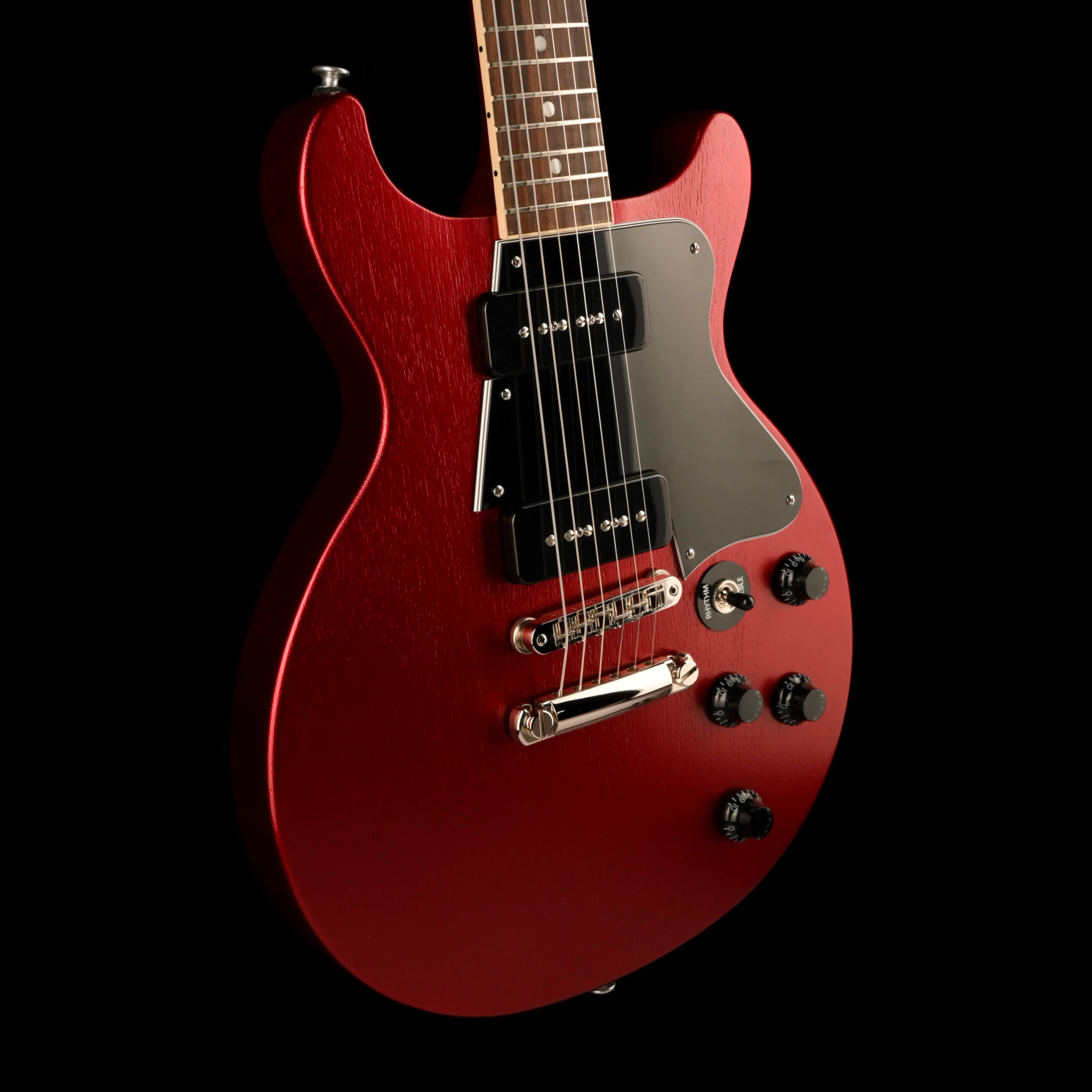 Used 2023 Gibson Rick Beato Les Paul Special Double Cut Sparkling Burgundy Satin with OHSC - Image 6