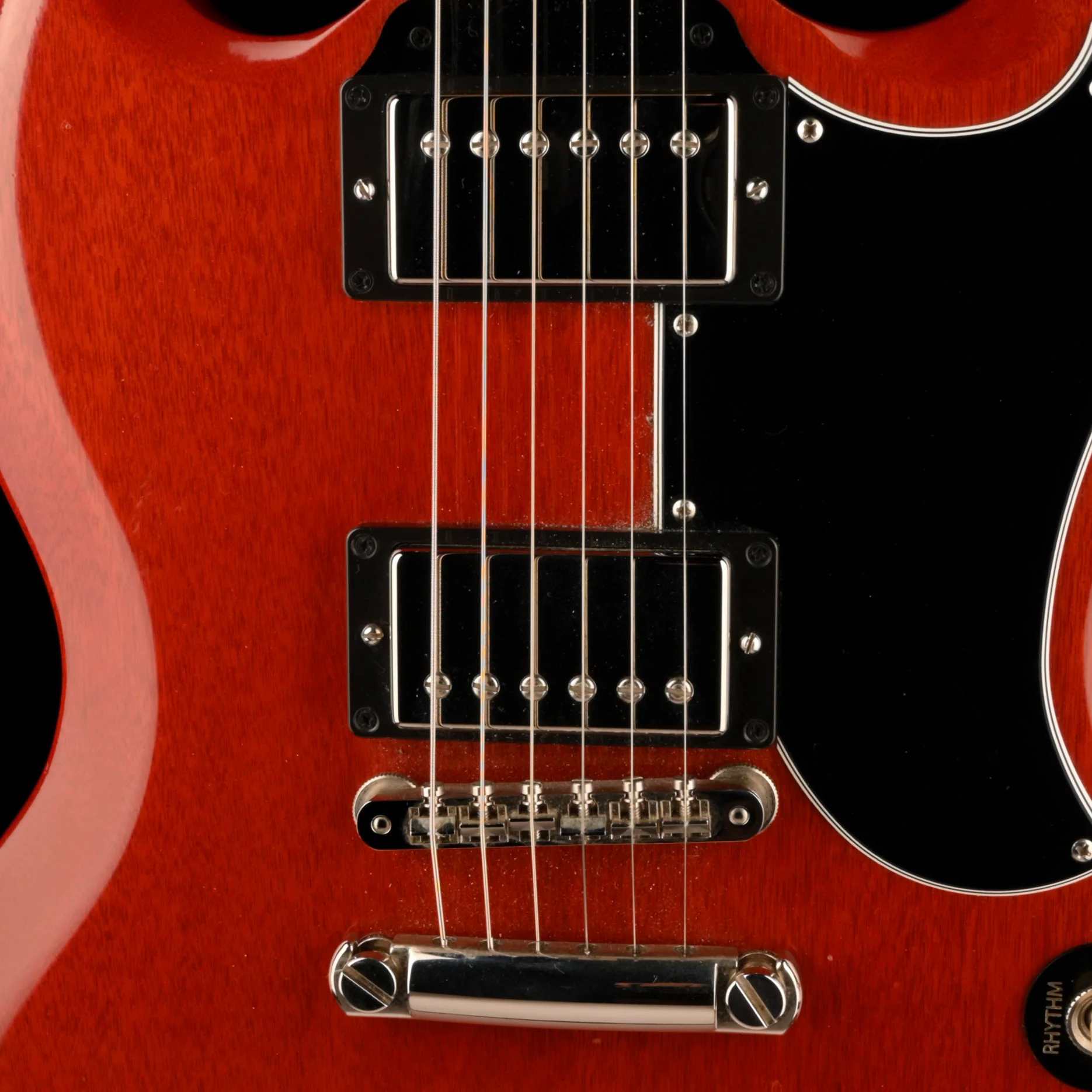 Used 2019 Gibson SG Standard '61 Stop Bar Vintage Cherry With OHSC - Image 4