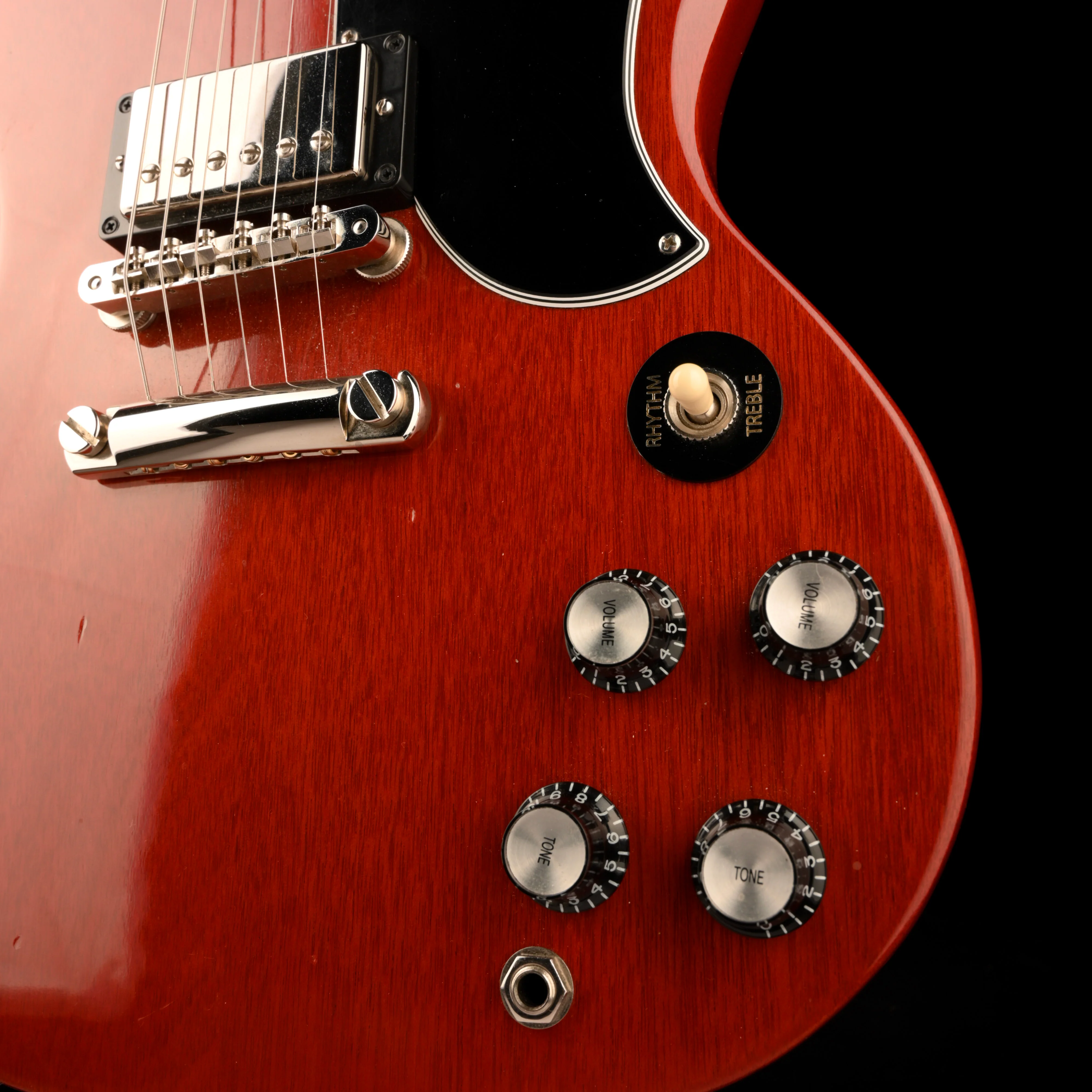 Used 2019 Gibson SG Standard '61 Stop Bar Vintage Cherry With OHSC - Image 5