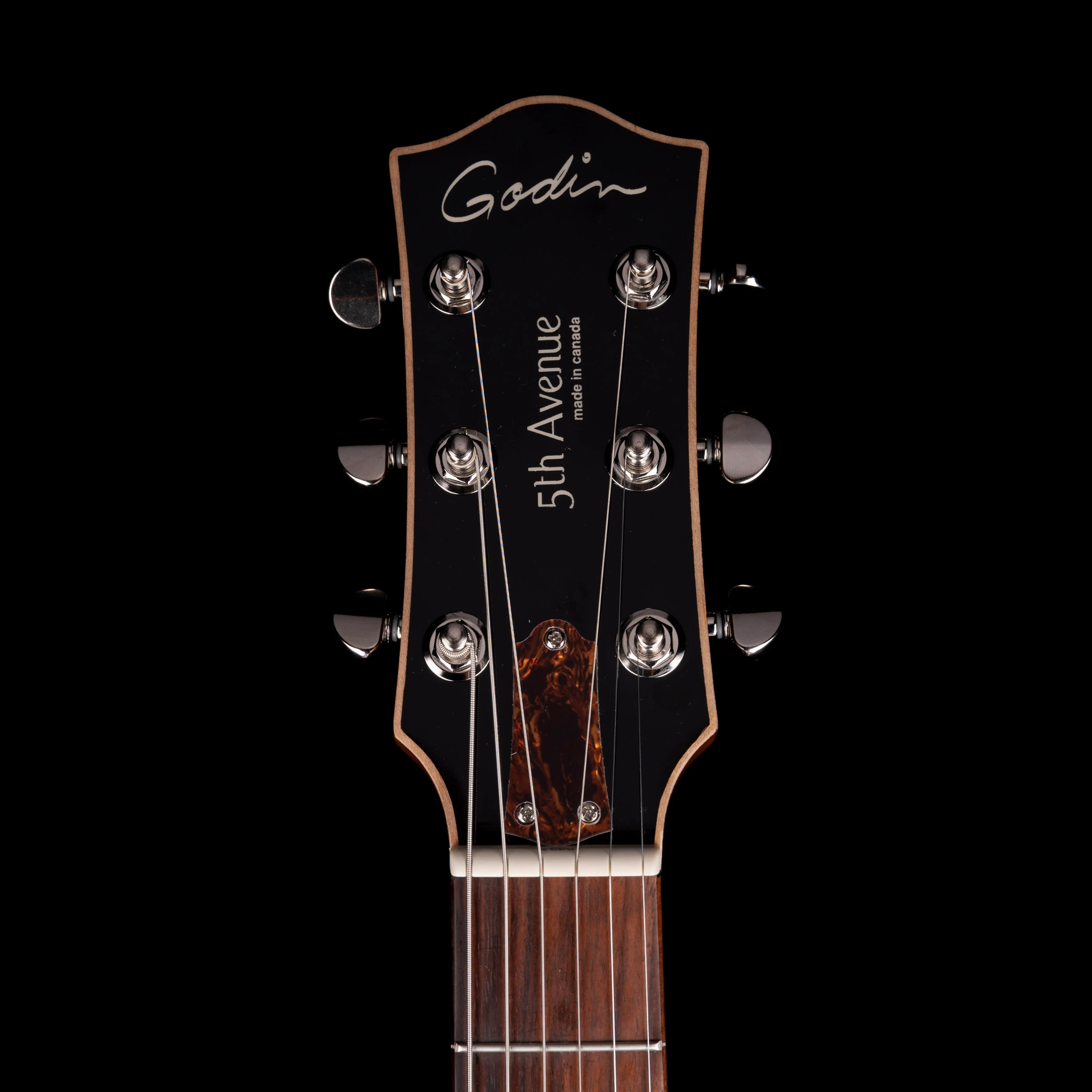 Used Godin 5th Avenue Kingpin Cognac Burst 2-P90 With Gig Bag - Image 11