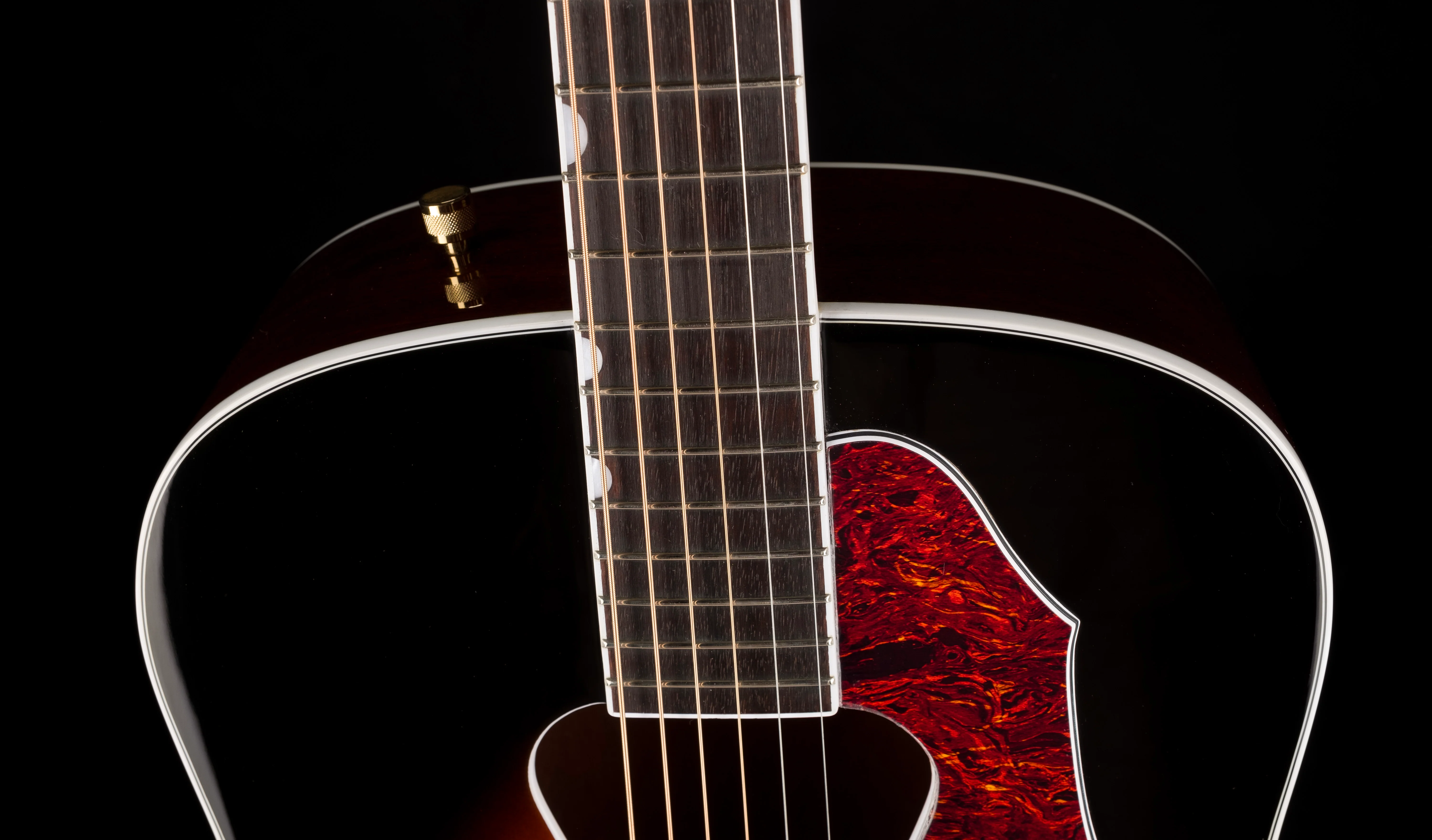 Used Gretsch G5024E Rancher Dreadnought Sunburst Acoustic Electric Guitar - Image 3