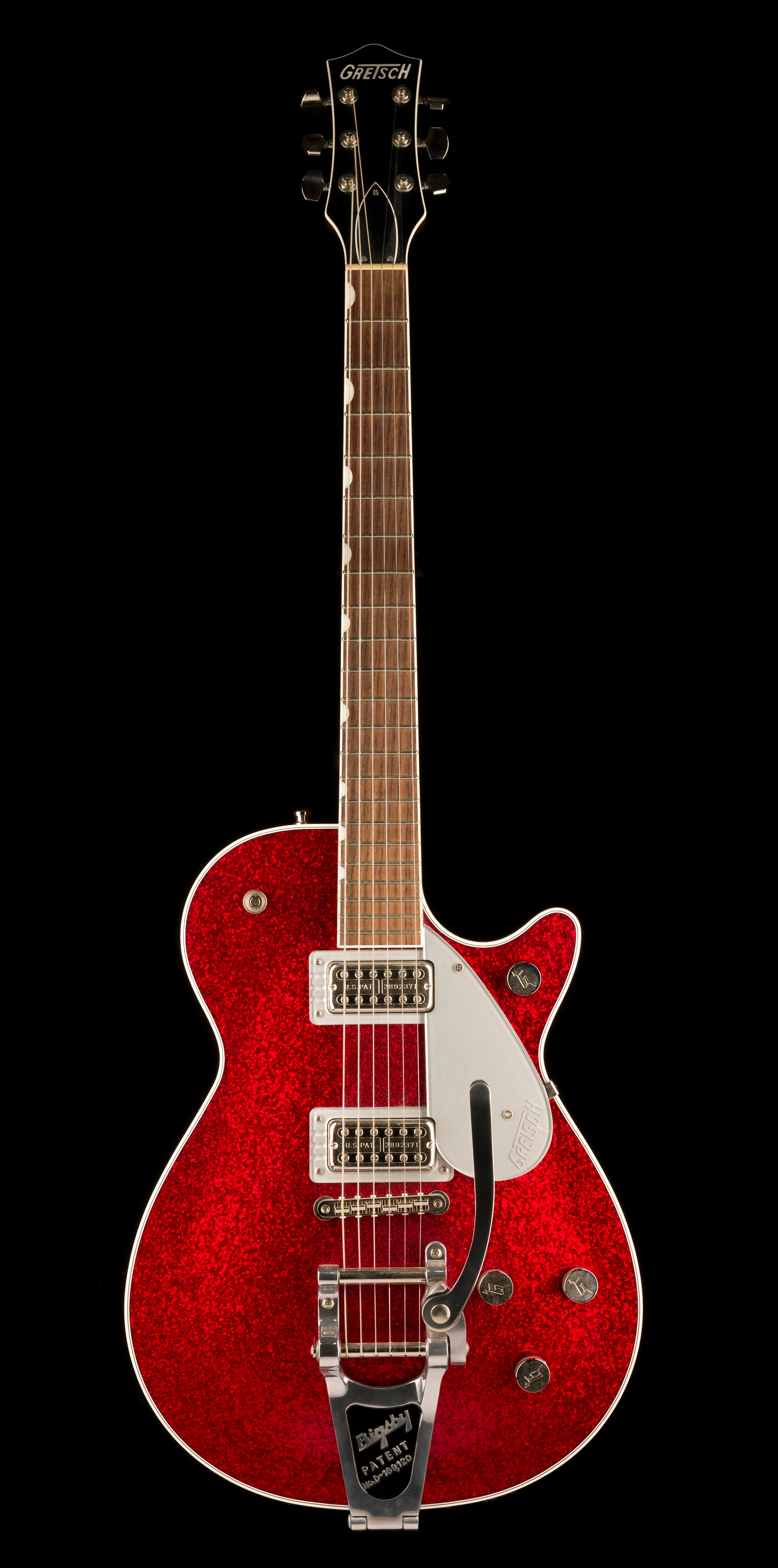 Used Gretsch G6129T Players Edition Jet Red Sparkle with OHSC - Image 2