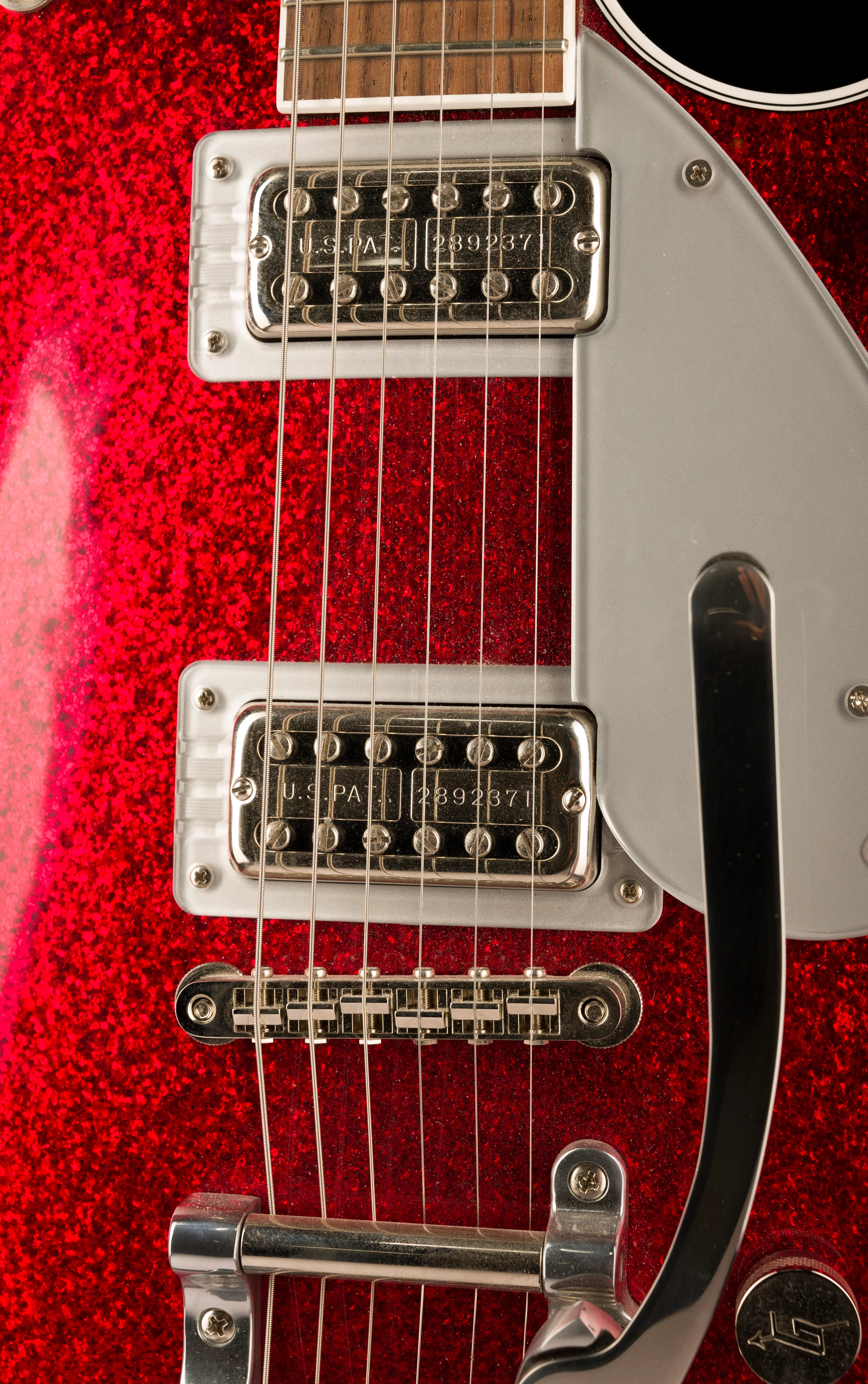 Used Gretsch G6129T Players Edition Jet Red Sparkle with OHSC - Image 7