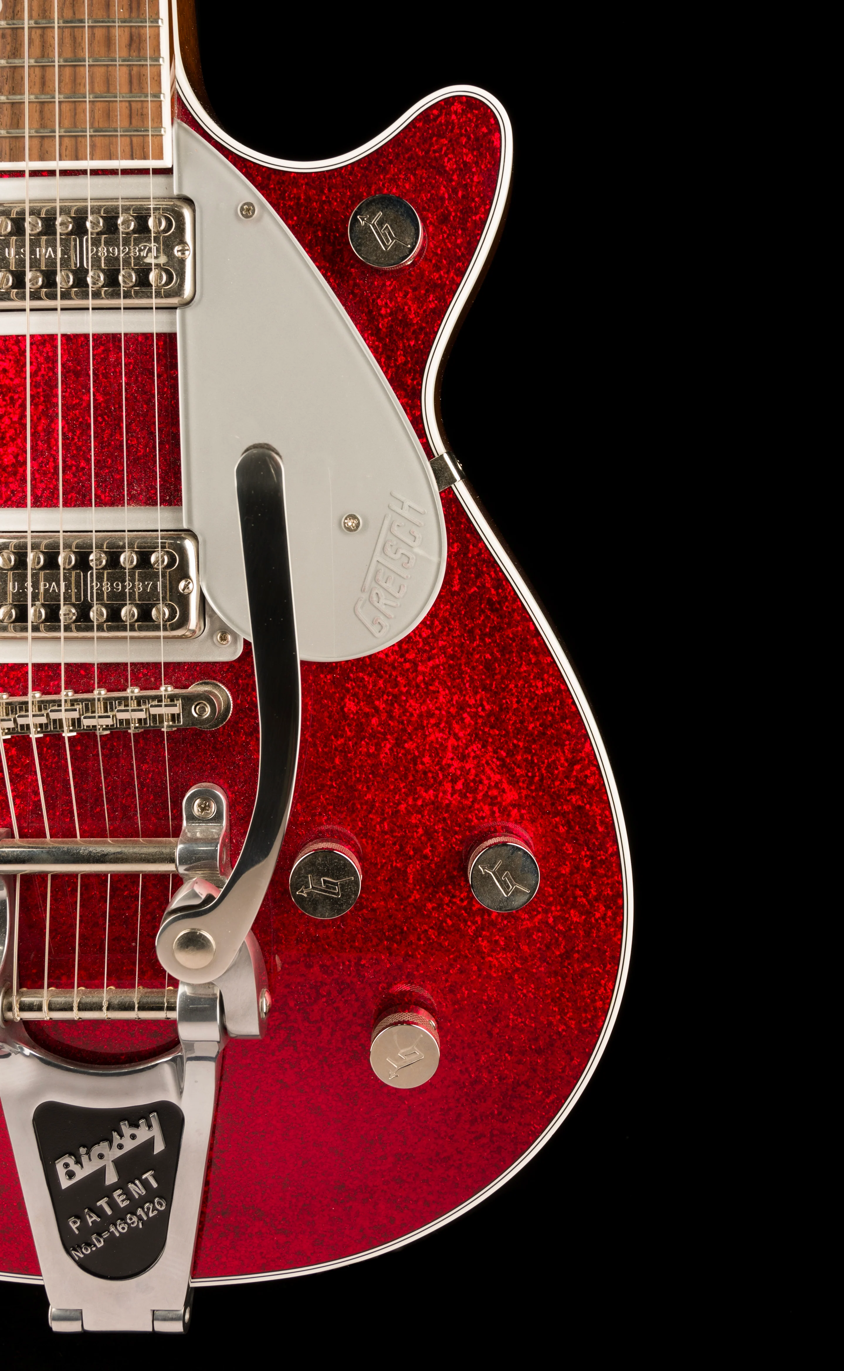 Used Gretsch G6129T Players Edition Jet Red Sparkle with OHSC - Image 9