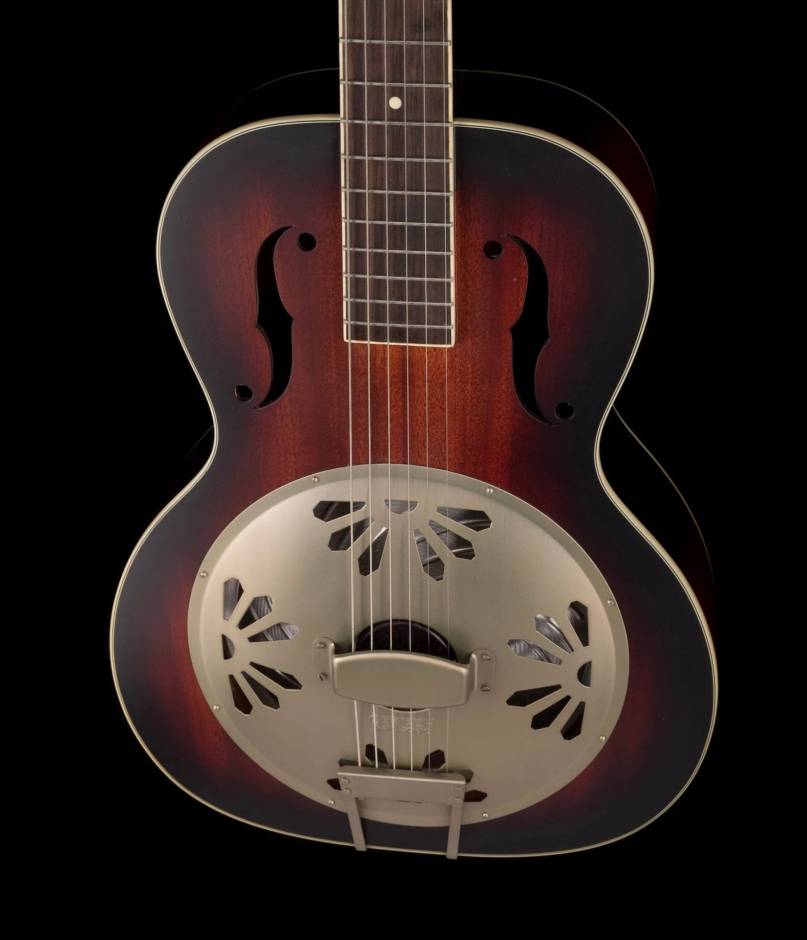 Used Gretsch G9241 Alligator Acoustic-Electric Resonator 2-Tone Sunburst with Case - Image 6