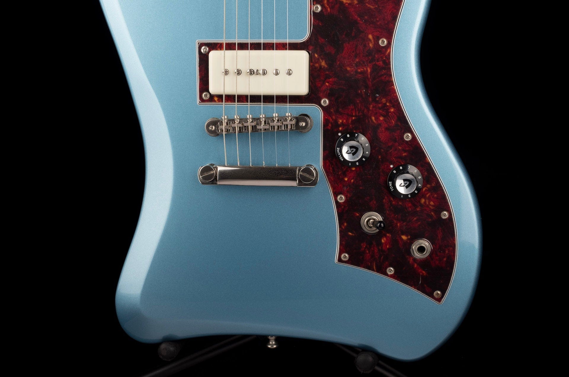 Used Guild T-Bird ST P90 Pelham Blue with Gig Bag - Image 5