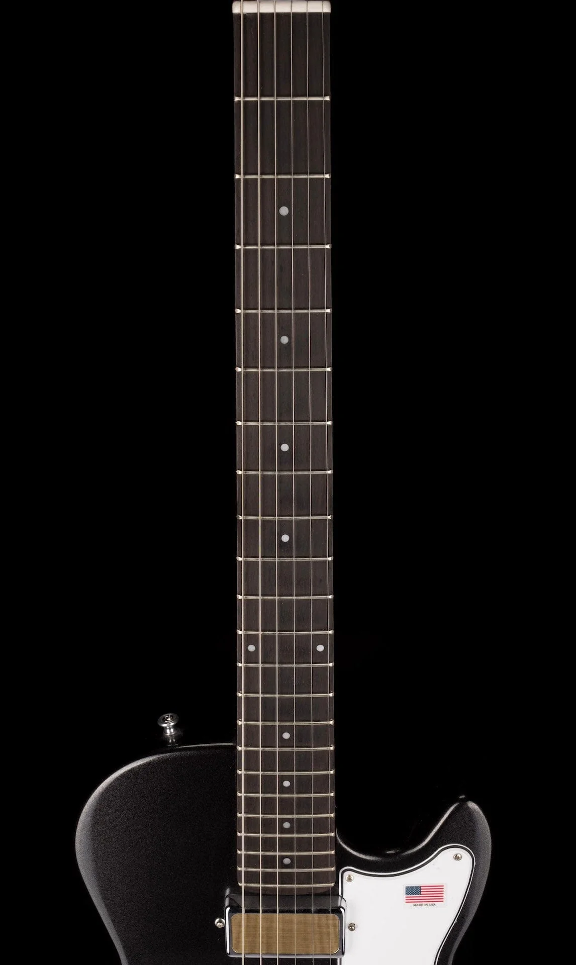 Used Harmony Jupiter Space Black Electric Guitar With Mono Soft Case - Image 10
