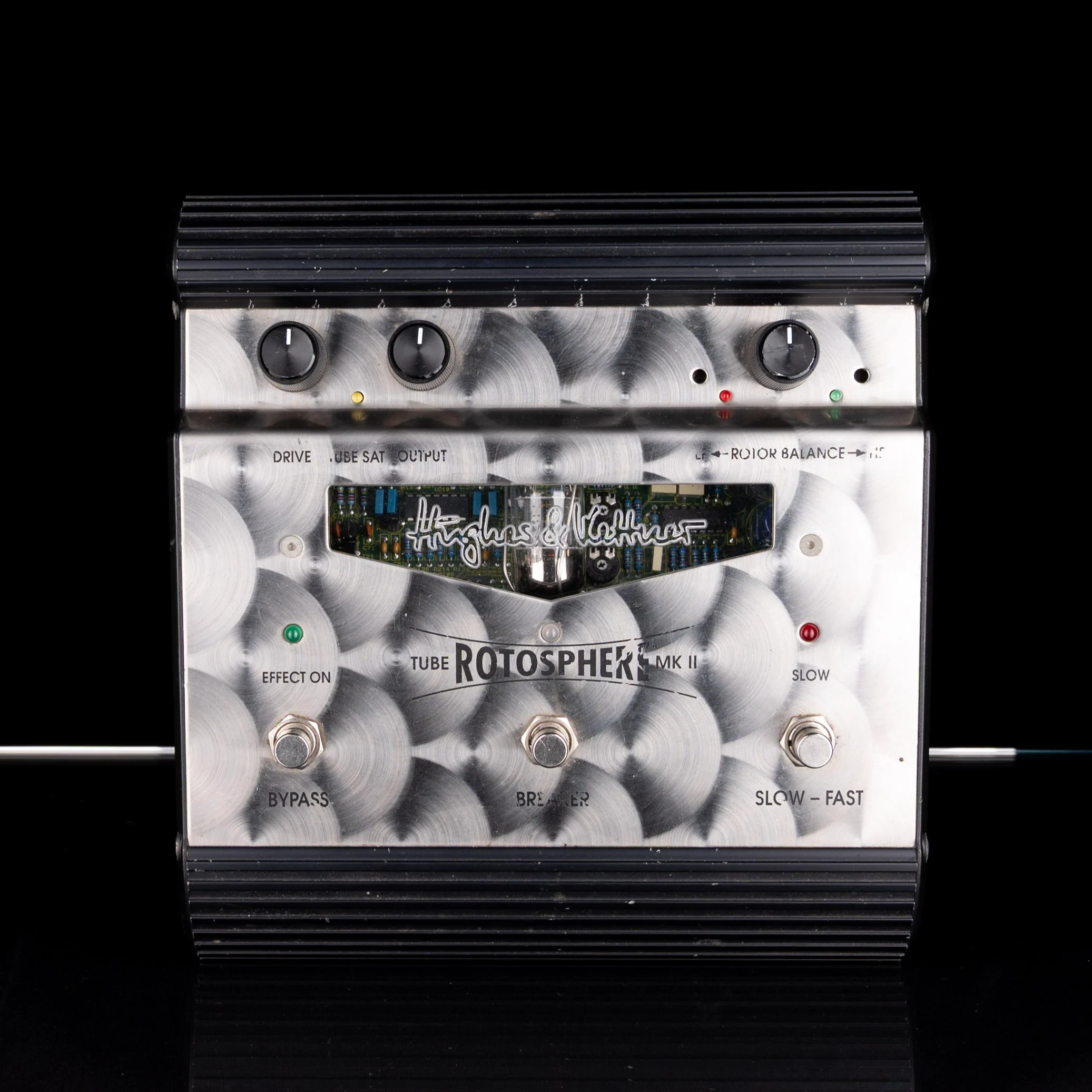 Used Hughes & Kettner Rotosphere Rotary Pedal With Power Supply