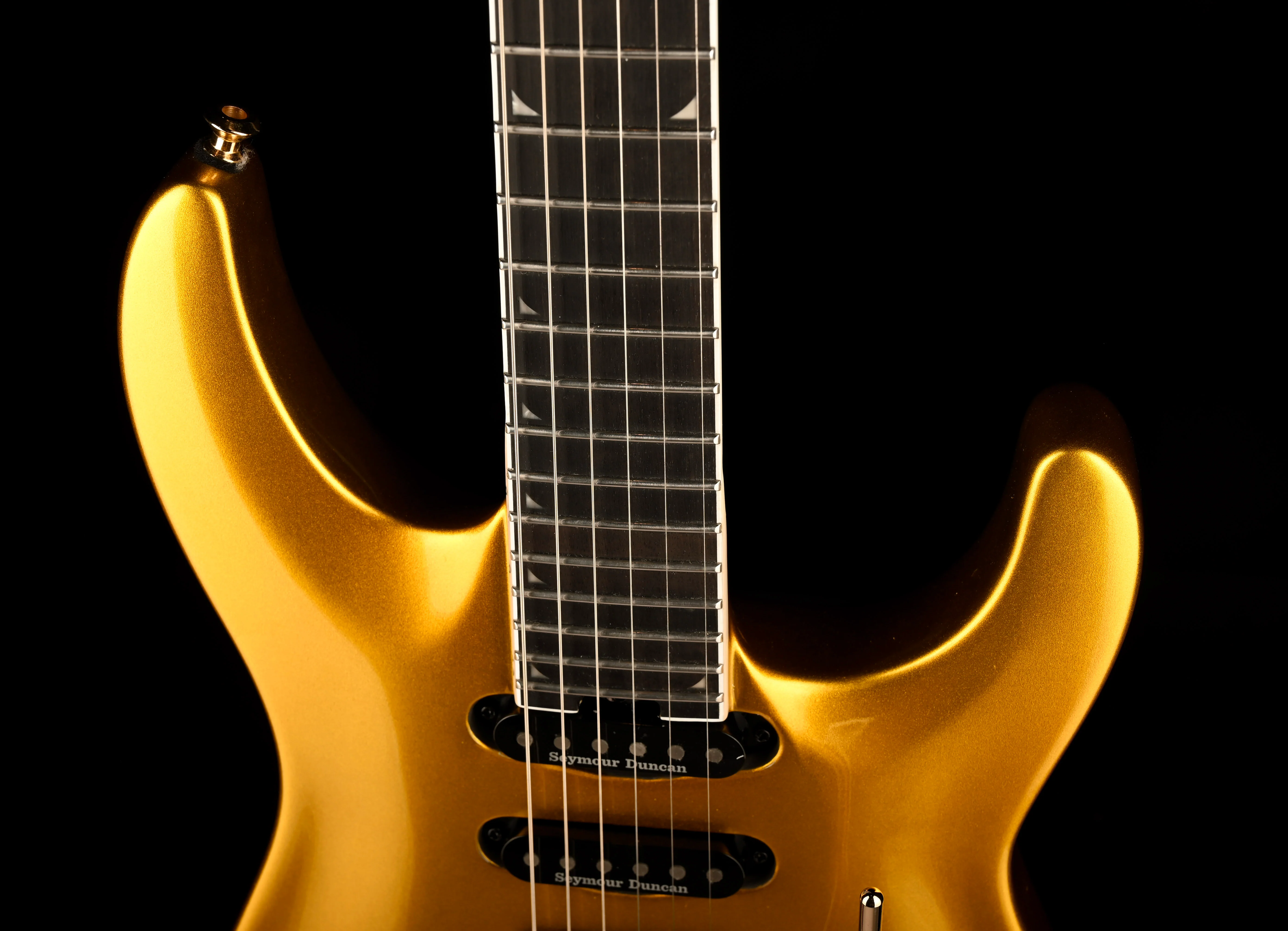 Used Jackson Pro Plus Series Soloist SLA3 Gold Bullion with Gig Bag - Image 3