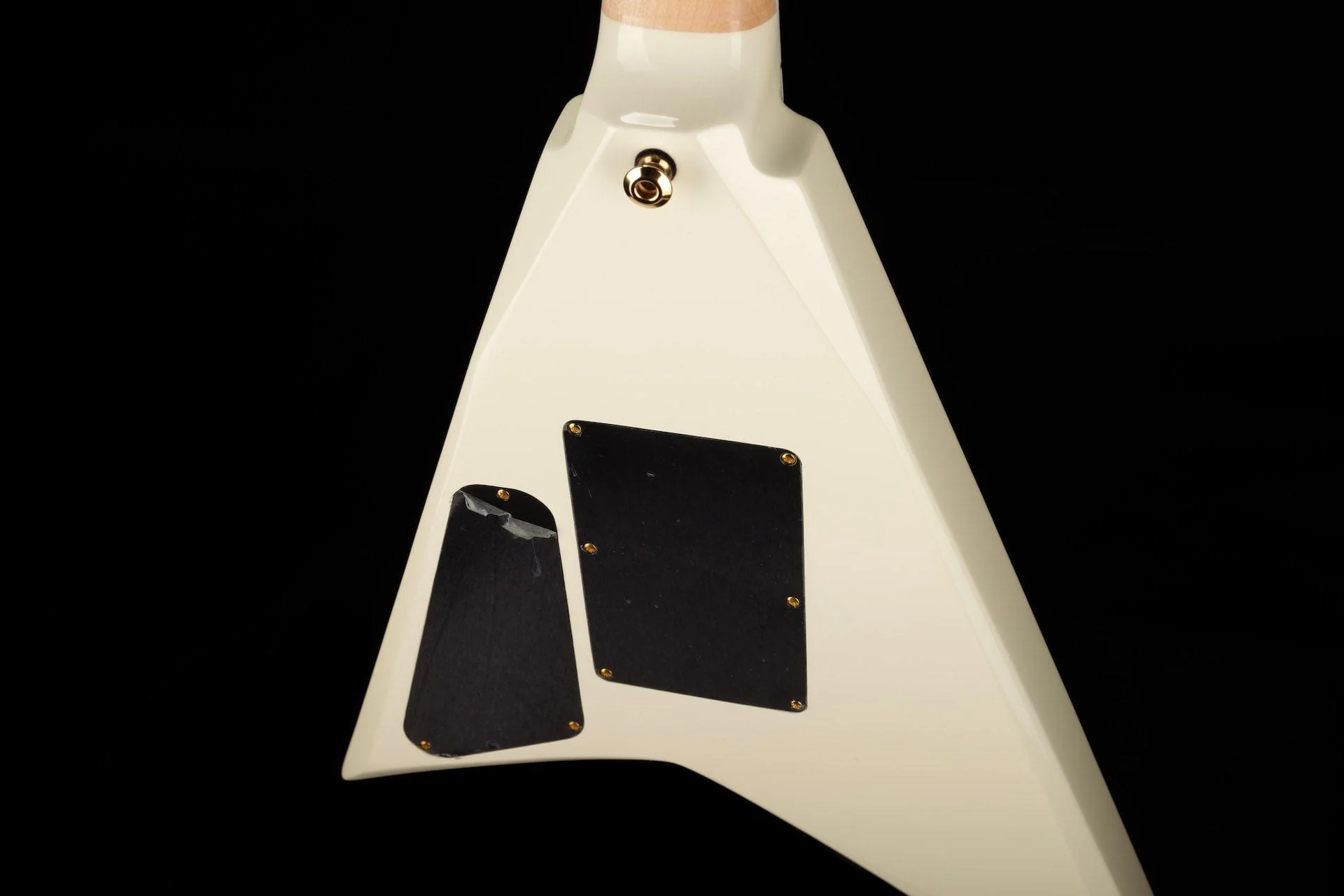 Used Jackson Pro Series Rhoads RR3 Ivory with Black Pinstripes - Image 13