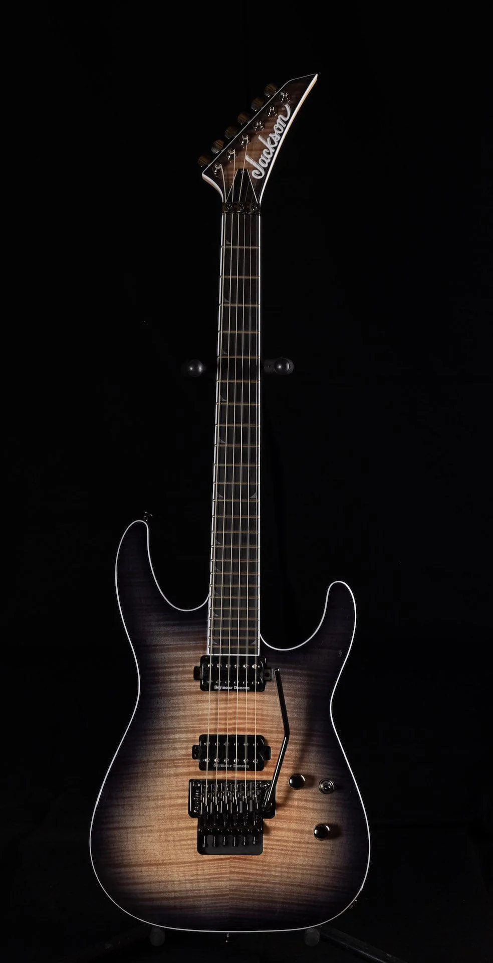 Used Jackson Pro Series Soloist SL2FM MAH Coffee Burst Electric Guitar With Bag - Image 2