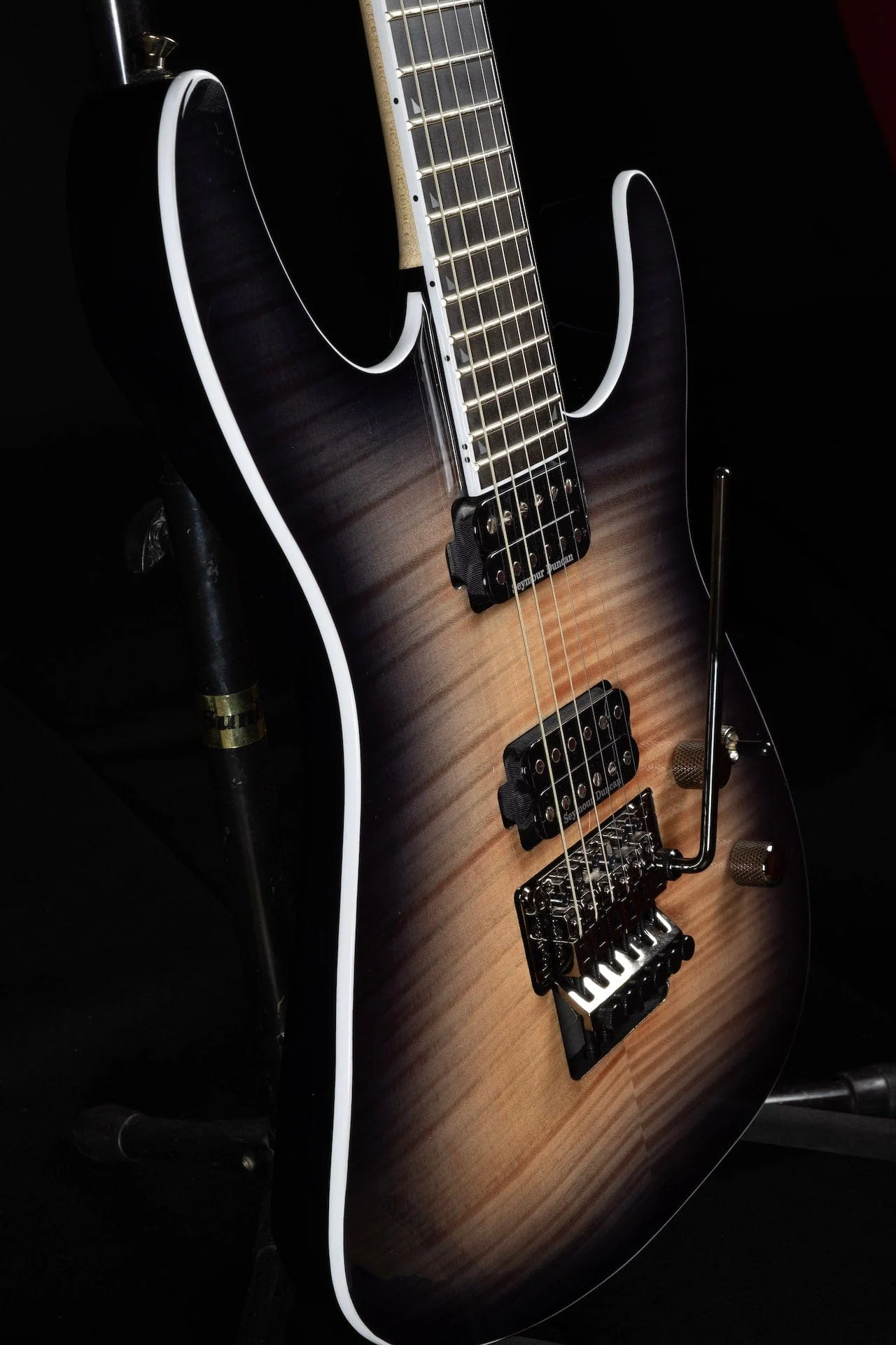 Used Jackson Pro Series Soloist SL2FM MAH Coffee Burst Electric Guitar With Bag - Image 6