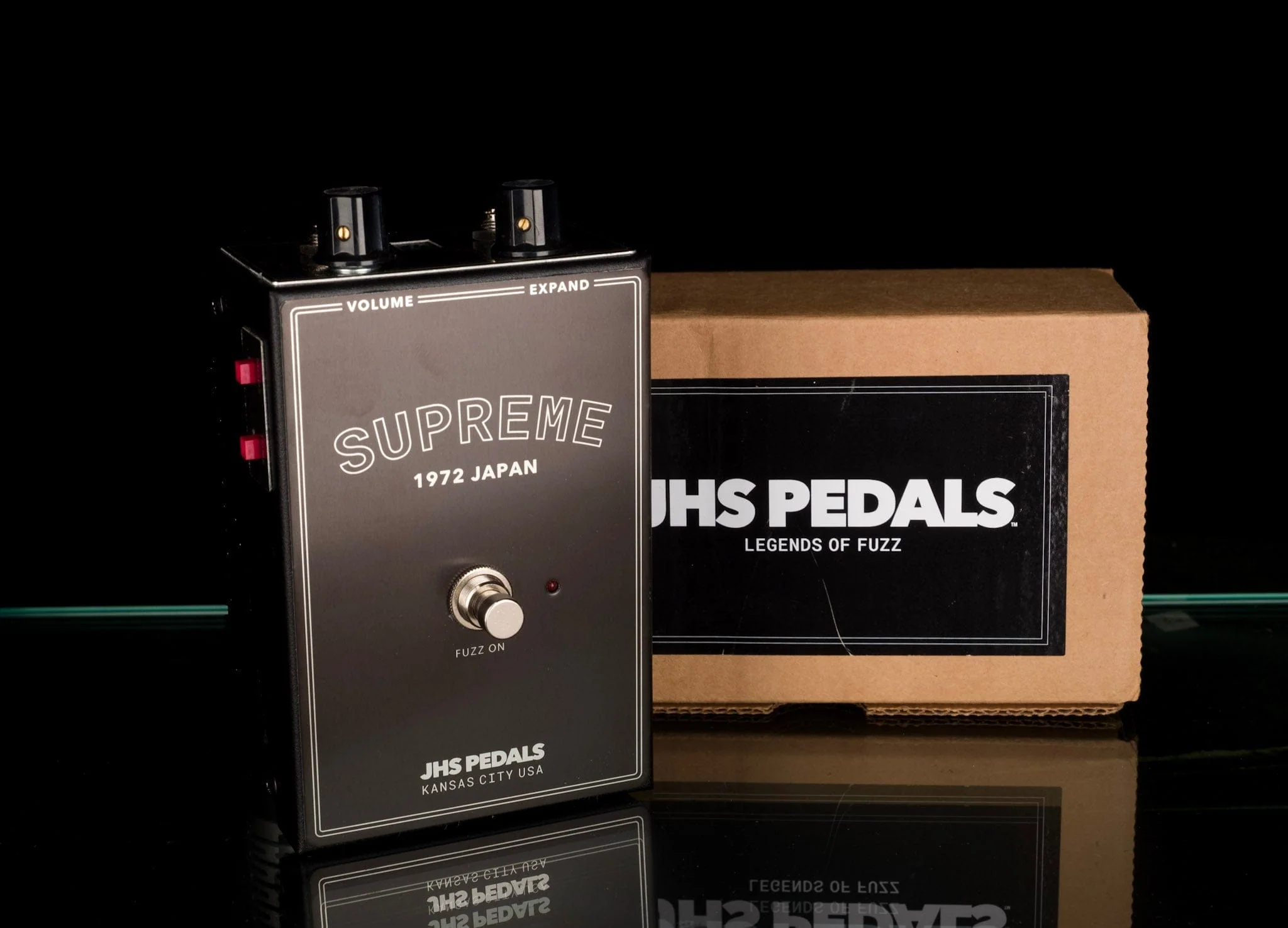 Used JHS Legends of Fuzz Supreme Fuzz Guitar Effect Pedal With Box - Image 6
