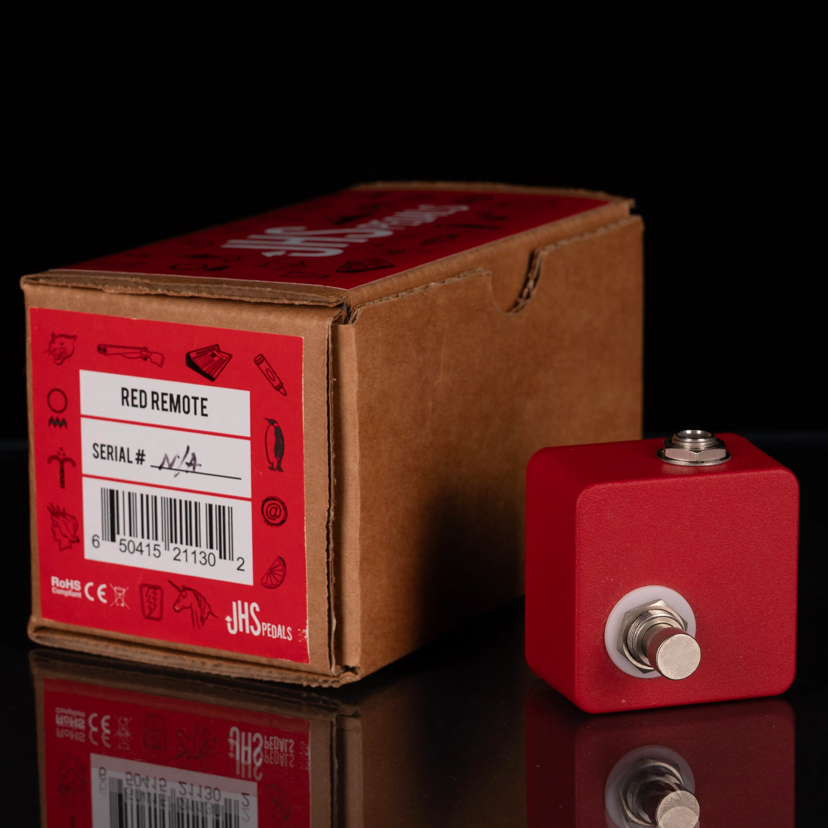 Used JHS Red Remote Pedal With Box