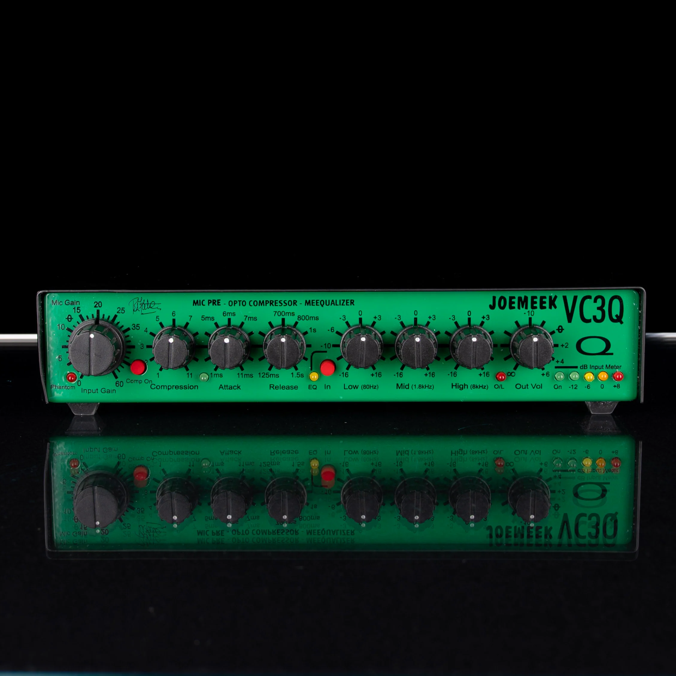 Used Joe Meek Pro Channel VC3Q Compression Rackmount Unit with Power and Box - Image 2