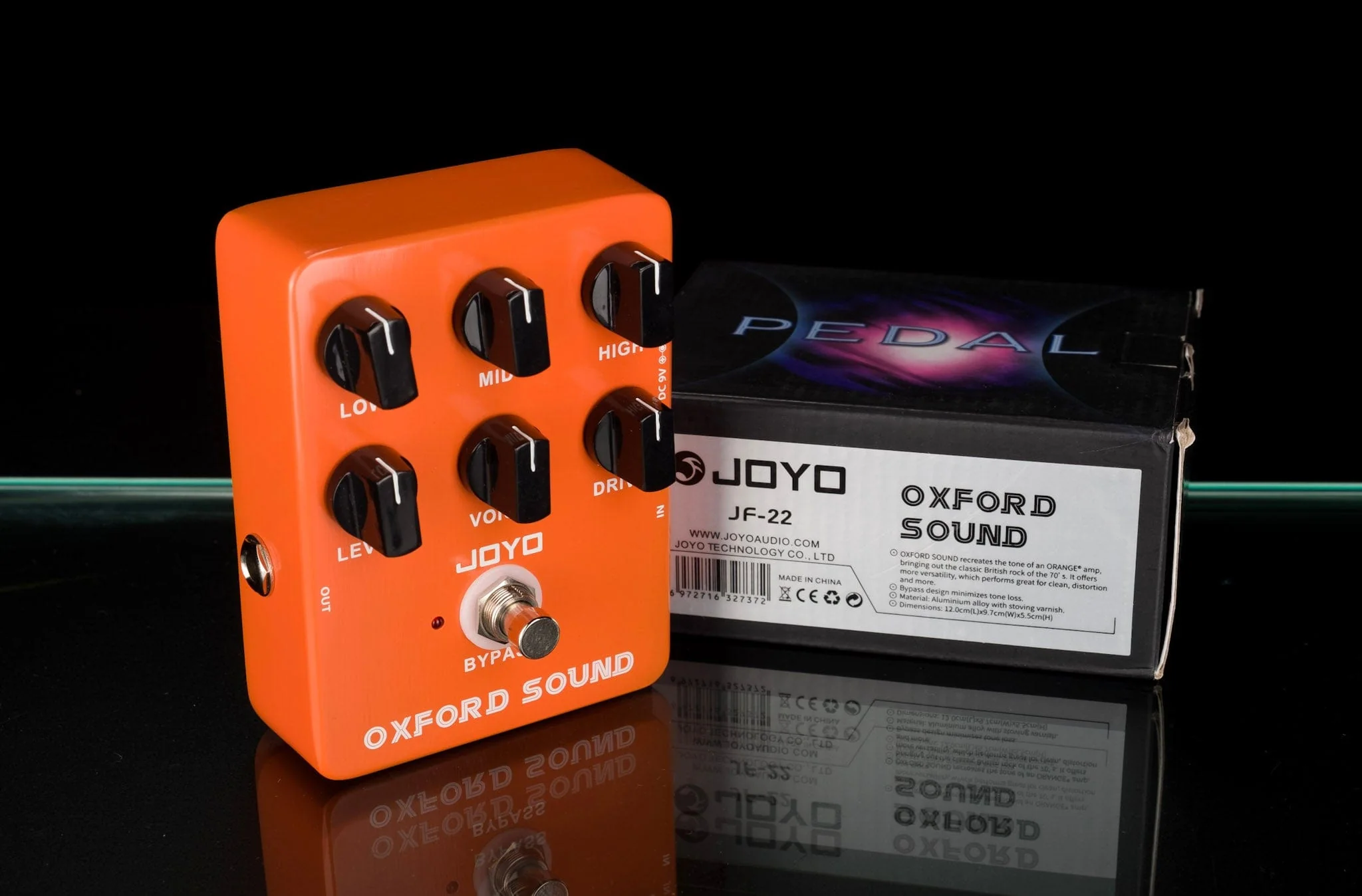Used Joyo JF-22 Oxford Sound Overdrive Pedal With Box