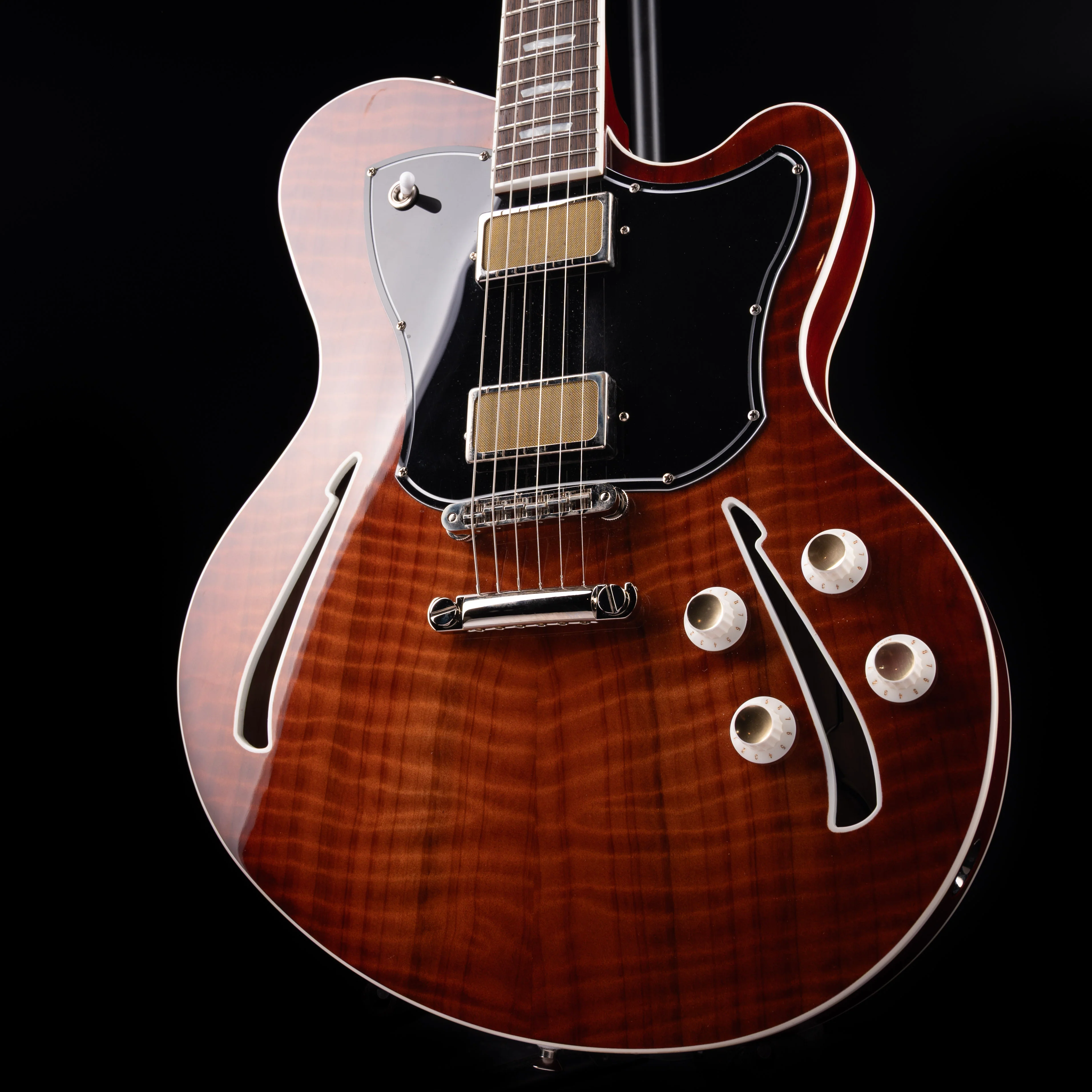 Used Kauer Super Chief Redwood Burst with Gig Bag - Image 3