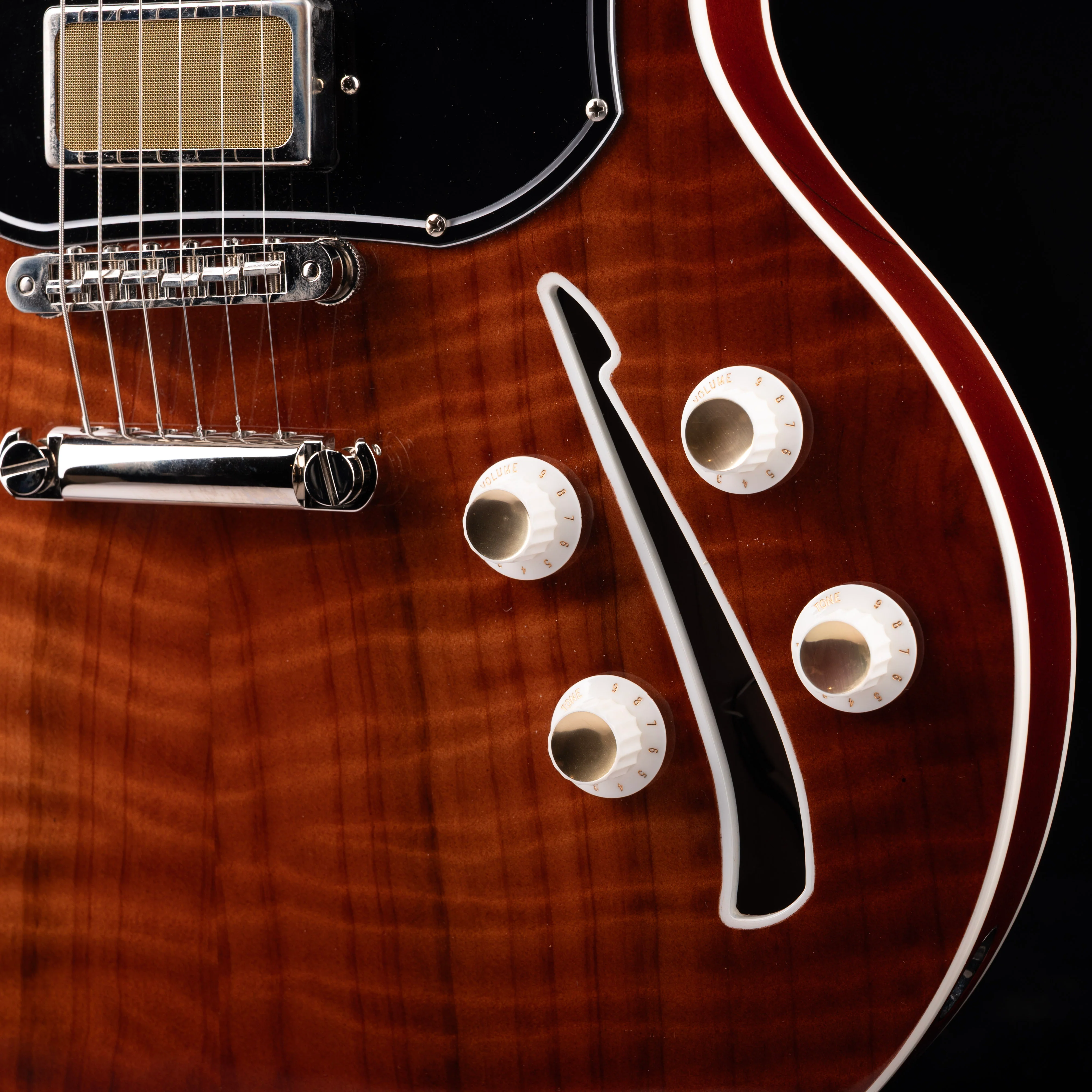 Used Kauer Super Chief Redwood Burst with Gig Bag - Image 4