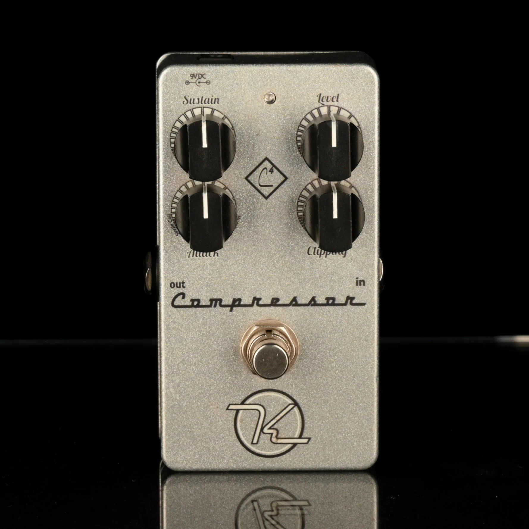 Used Keeley Compressor 4-Knob Guitar Pedal