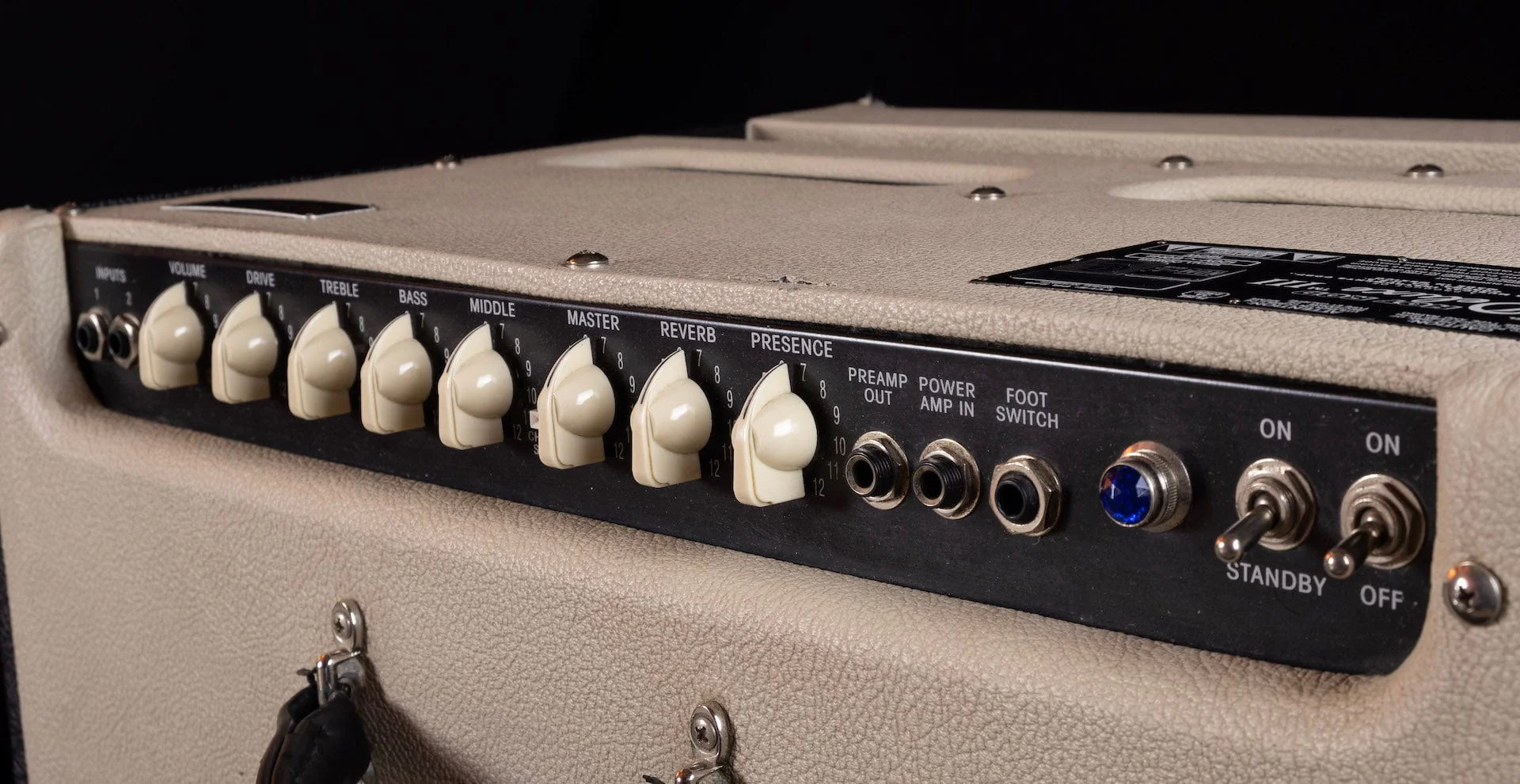Used Limited Edition Two-Tone Fender FSR Hot Rod Deluxe III Tube Guitar Amplifier - Image 4