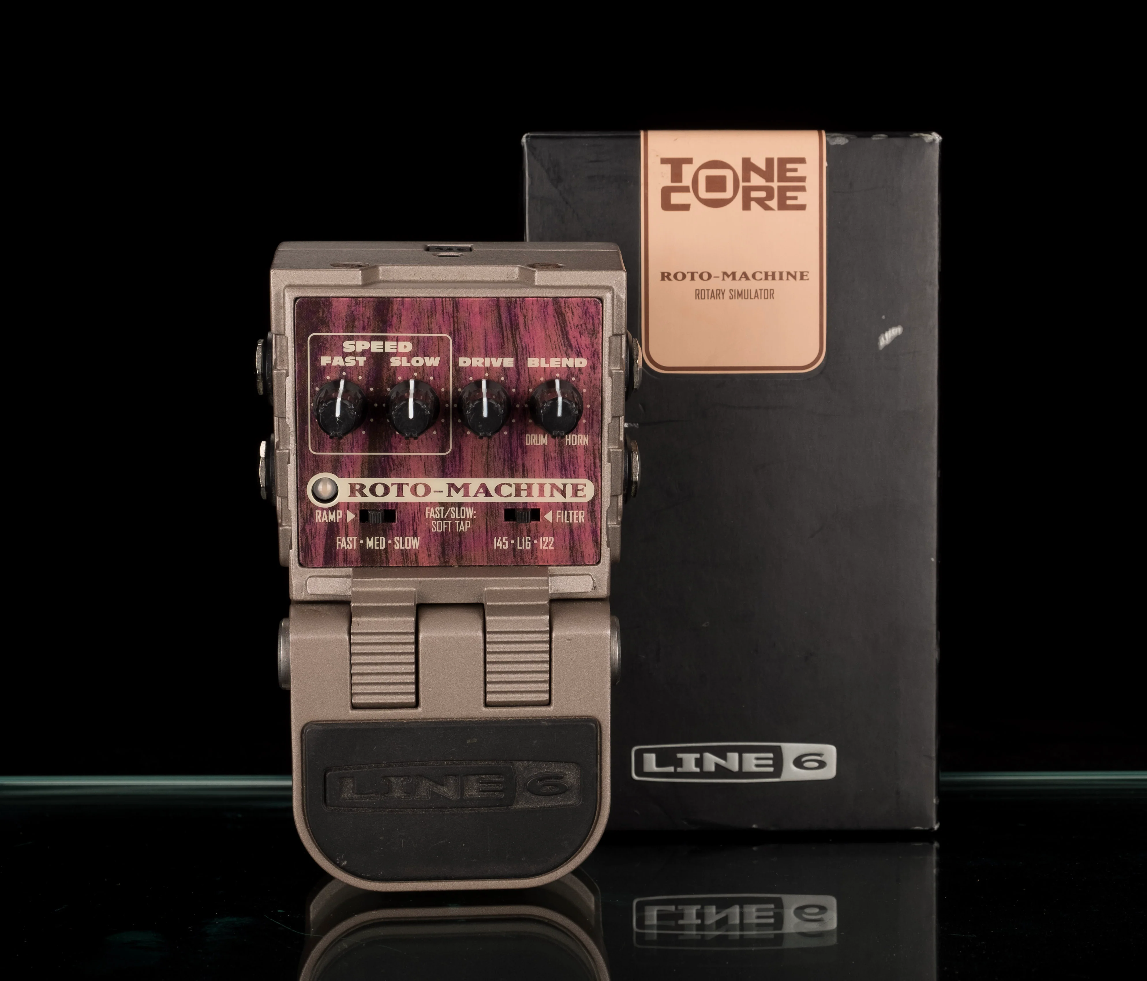 Used Line 6 Roto Machine Pedal With Box