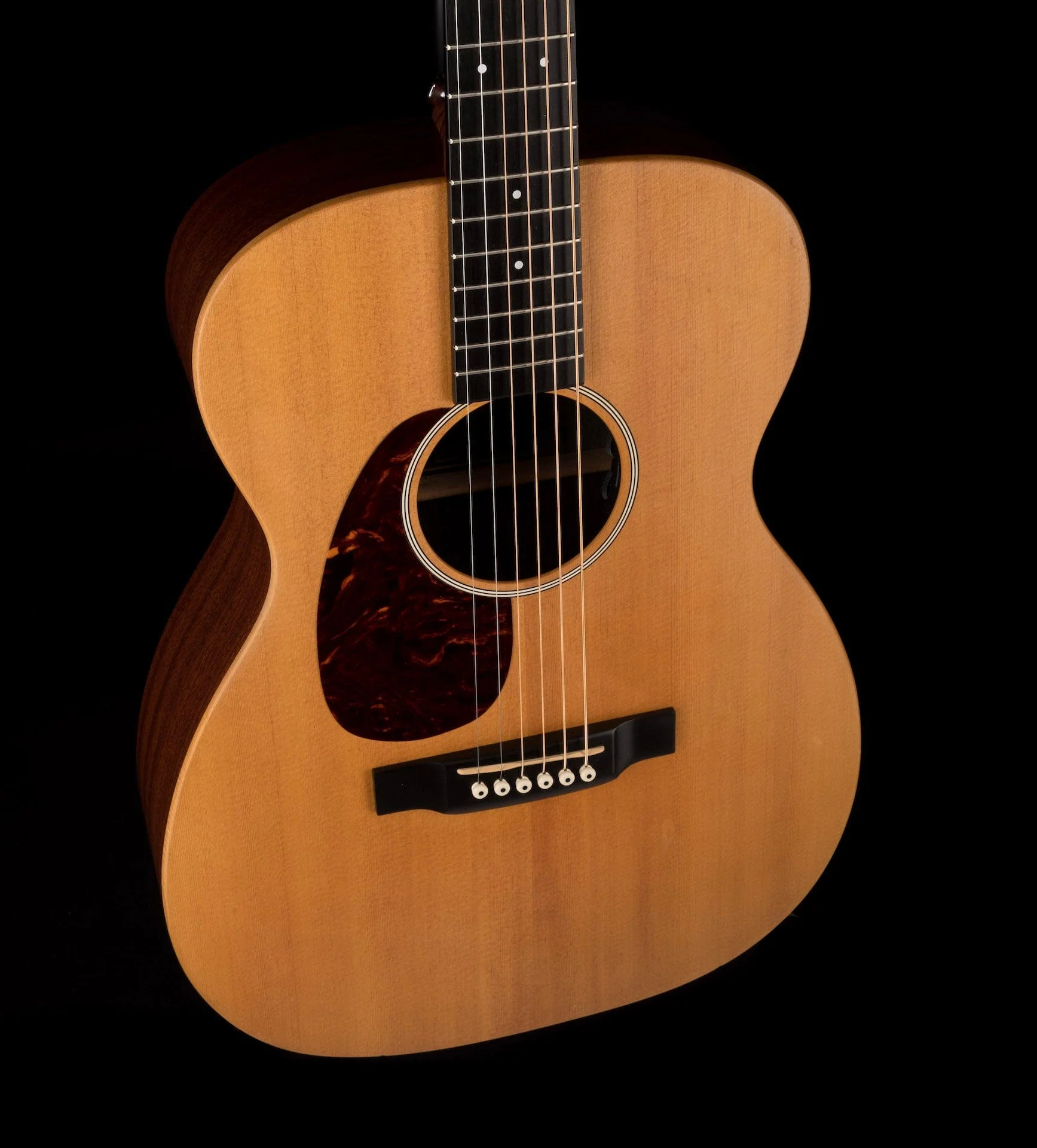 Used Martin 000X1AE Left-Handed Natural Acoustic-Electric Guitar - Image 4