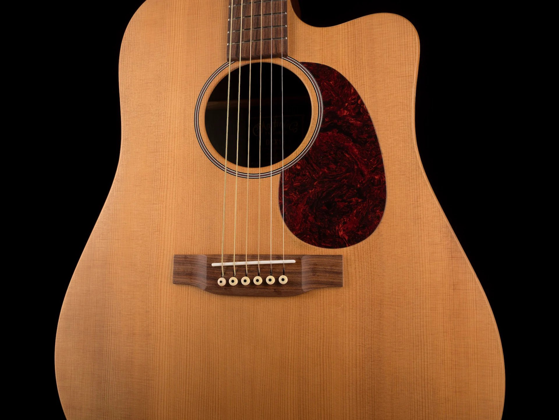 Used Martin DCX1E Acoustic Electric Guitar With Case - Image 6