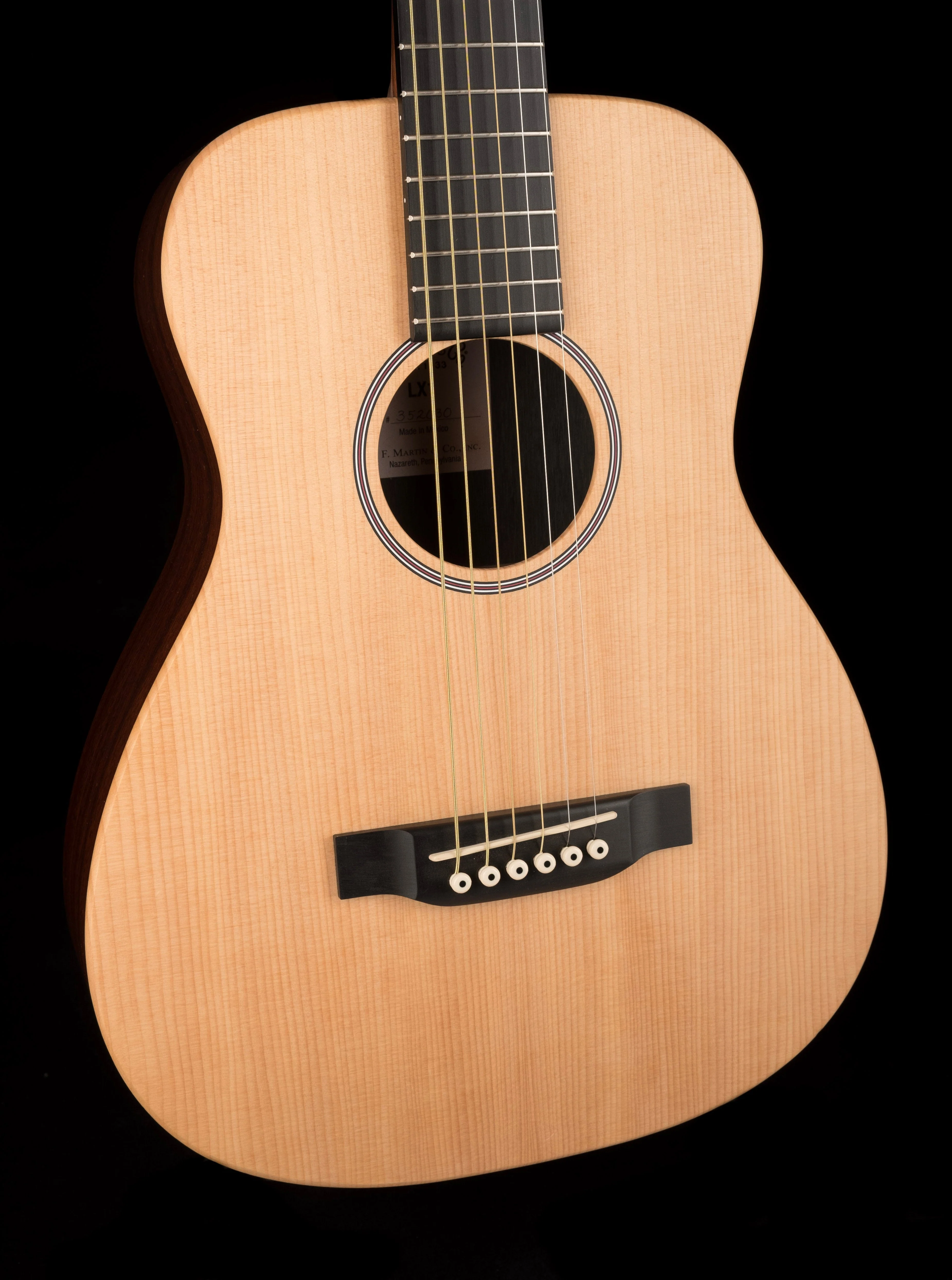 Used Martin LX1 Acoustic Guitar with Gig Bag - Image 8