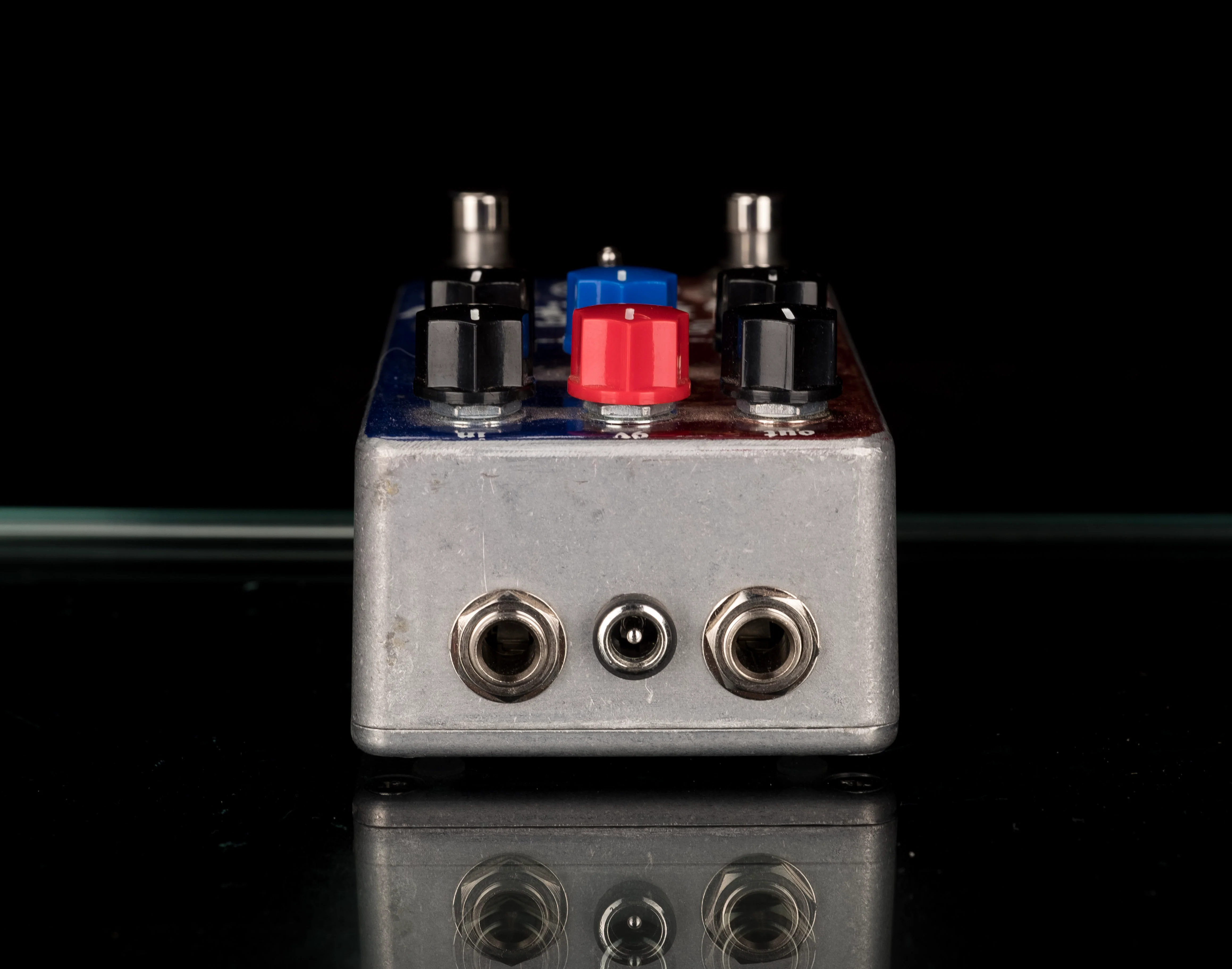 Used Menatone Fish Factory Vertical Overdrive Distortion Pedal With Box - Image 4