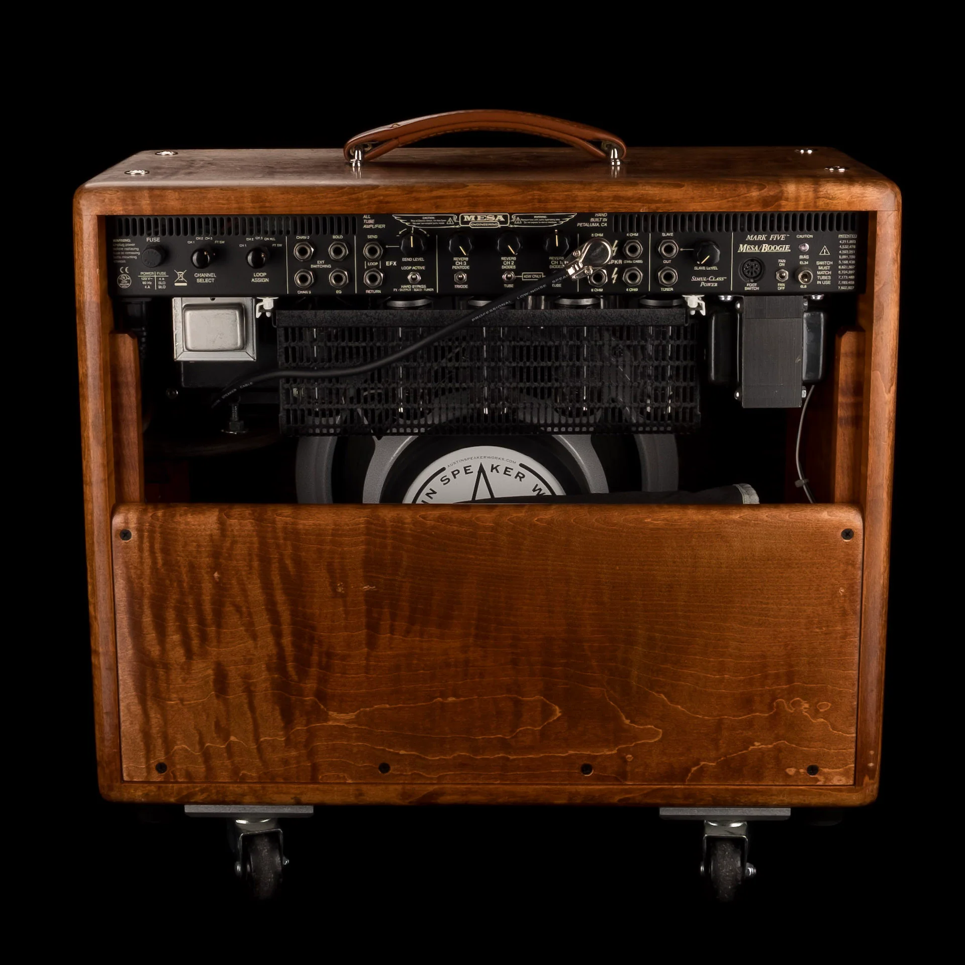 Used Mesa Boogie Mark V 90 Hardwood 1x12" Guitar Amp Combo With Footswitch And Cover - Image 10