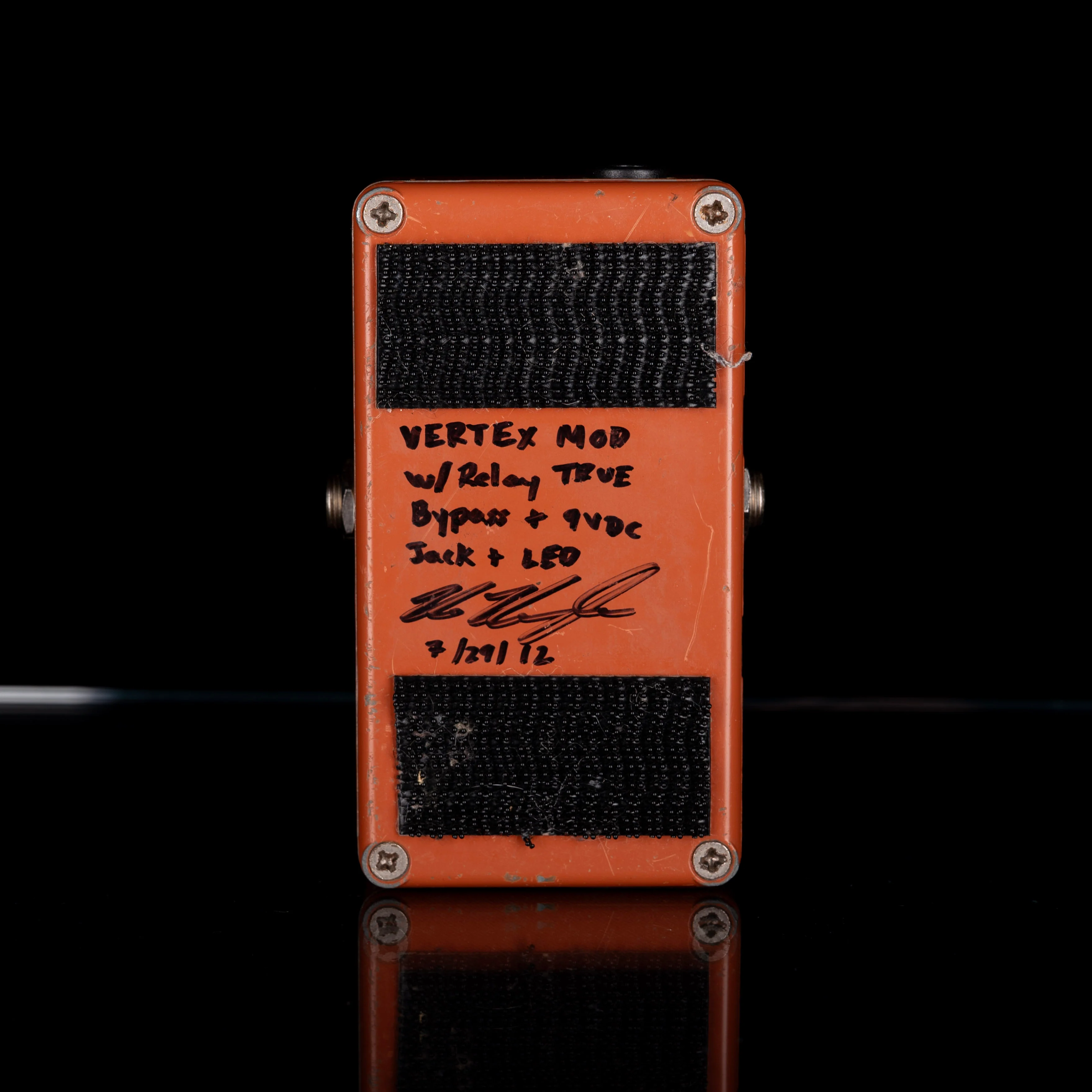 Used MXR Phase 45 With Vertex Mod (True Bypass Relay, 9V DC Jack and LED) Phase Pedal - Image 2