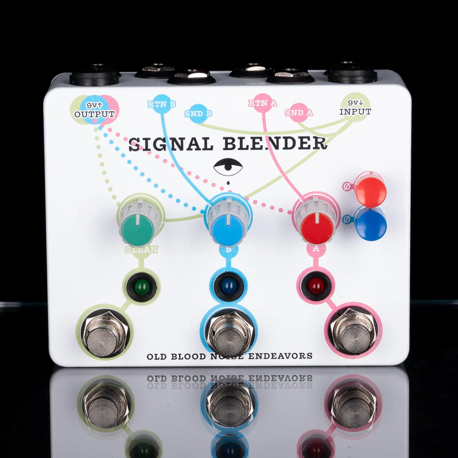 Used Old Blood Noise Endeavors Signal Blender Pedal With Box - Image 2