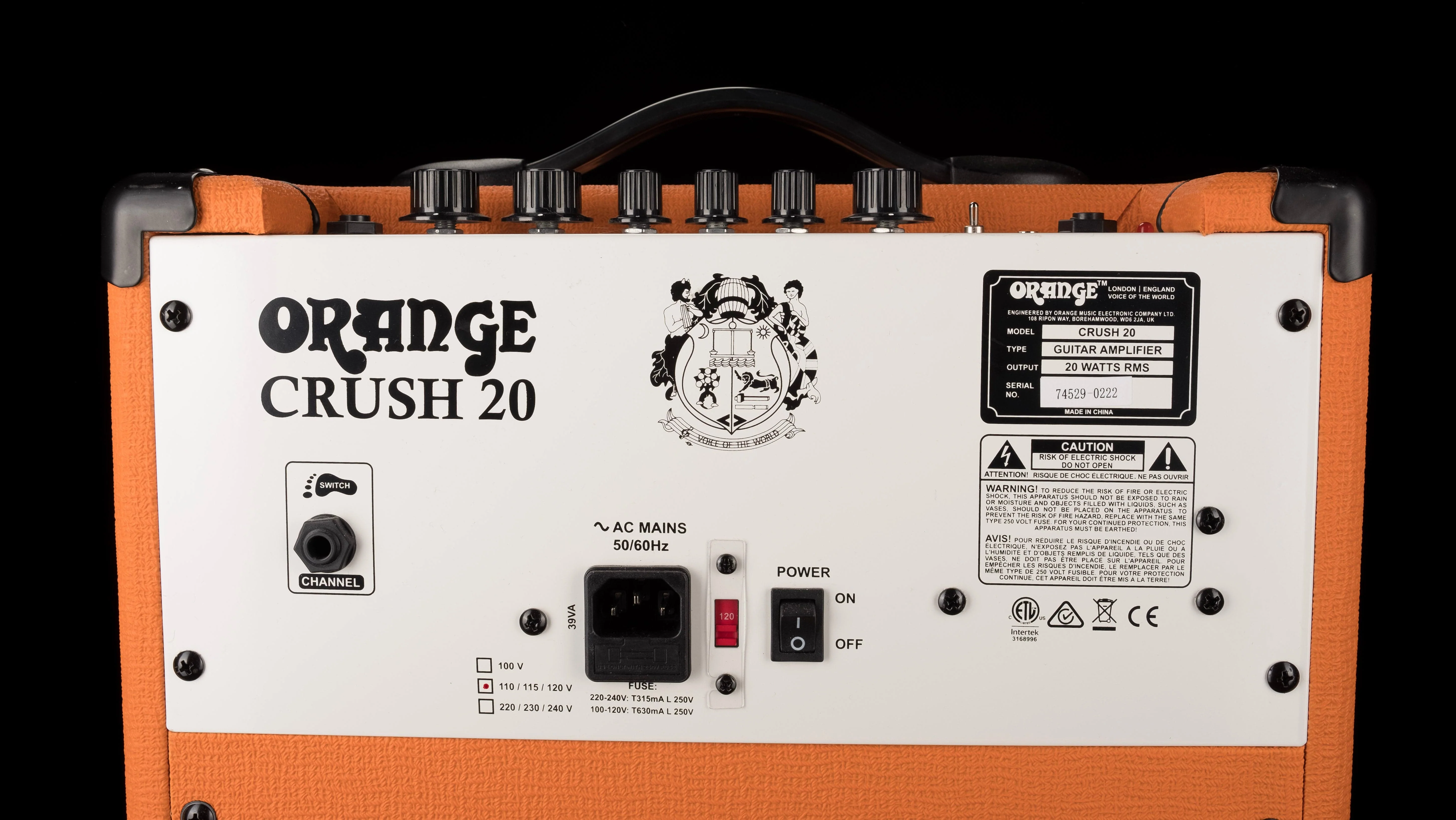 Used Orange Crush 20 - 20-watt 1x8" Guitar Amplifier Combo - Image 8