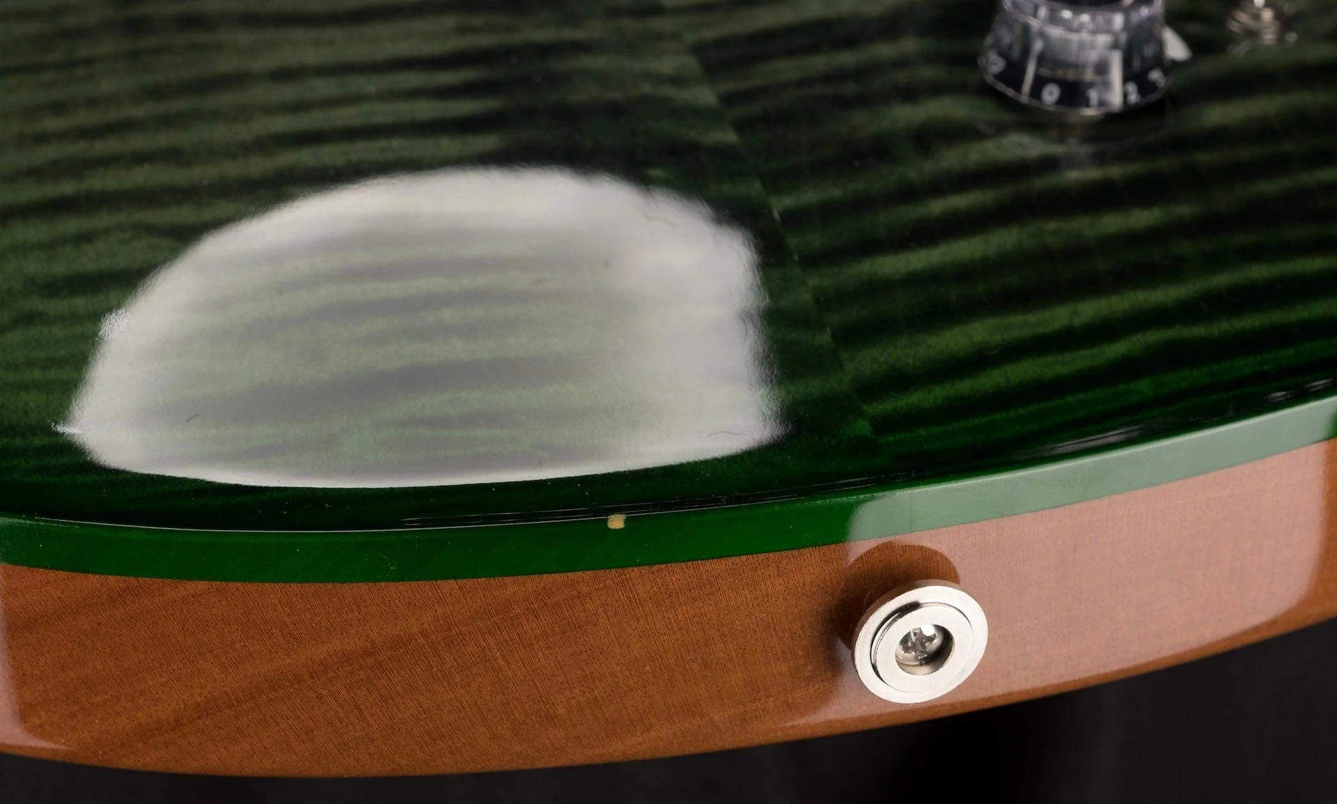 Used PRS 408 Trampas Green Burst Electric Guitar With OHSC - Image 12