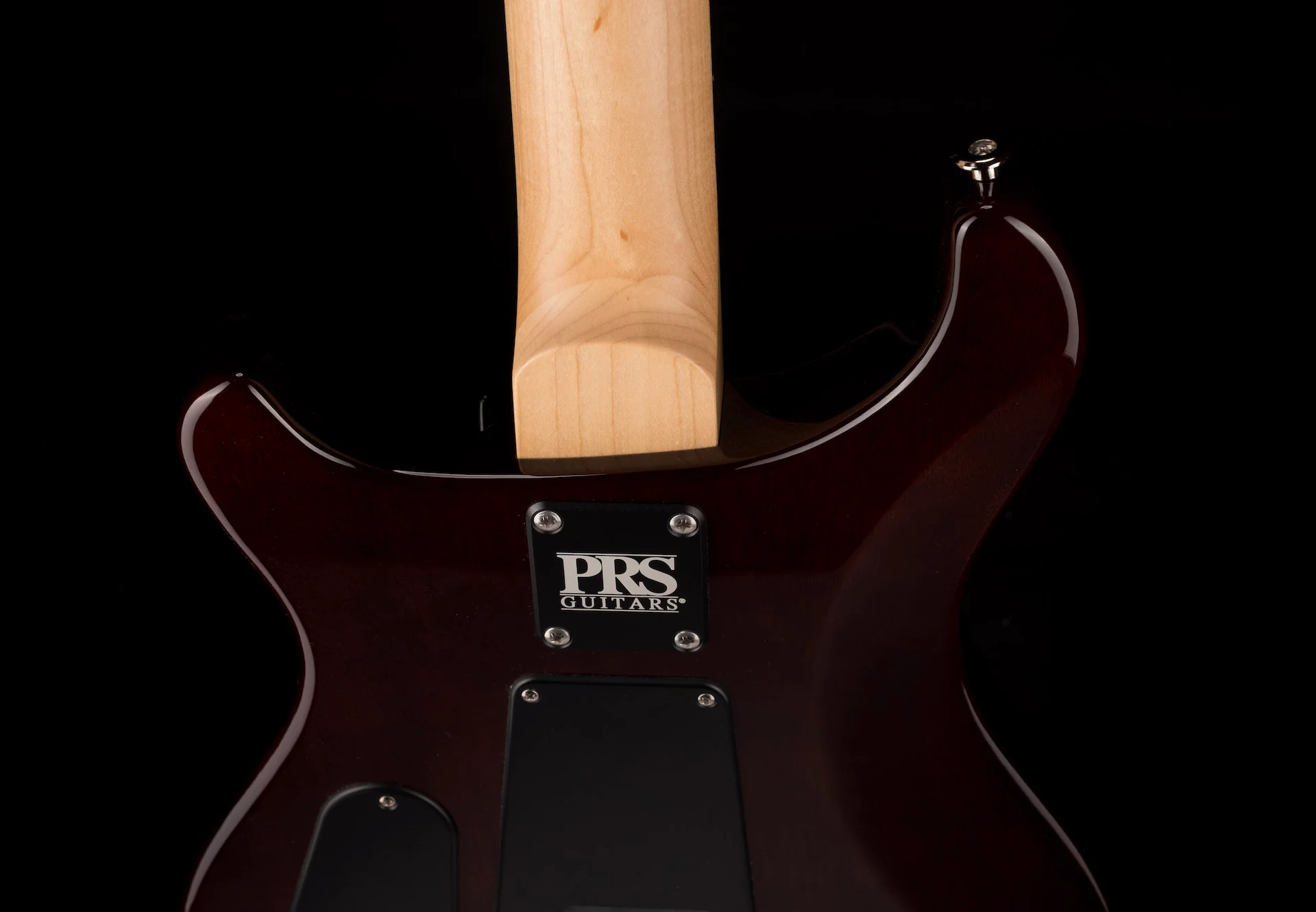 Used PRS CE24 Semi-Hollow Black Amber With Gig Bag - Image 16