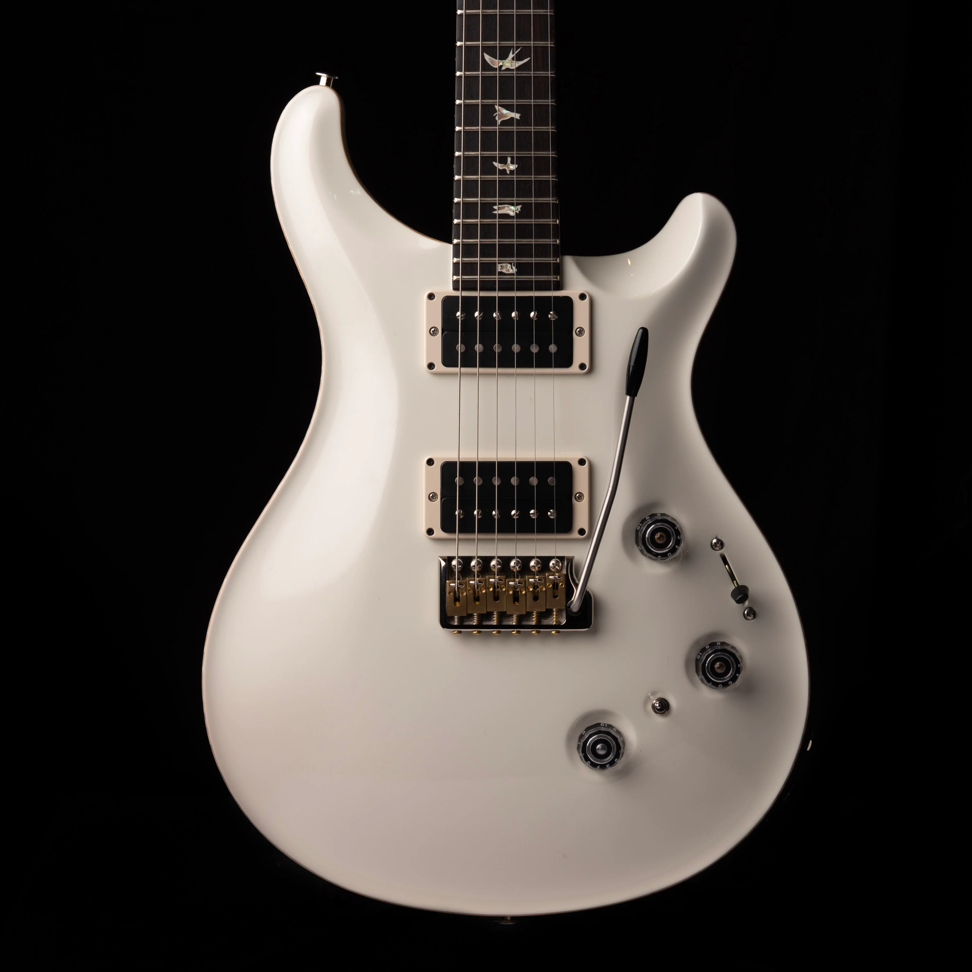Used PRS Core Custom 24 Piezo Antique White Electric Guitar With Case