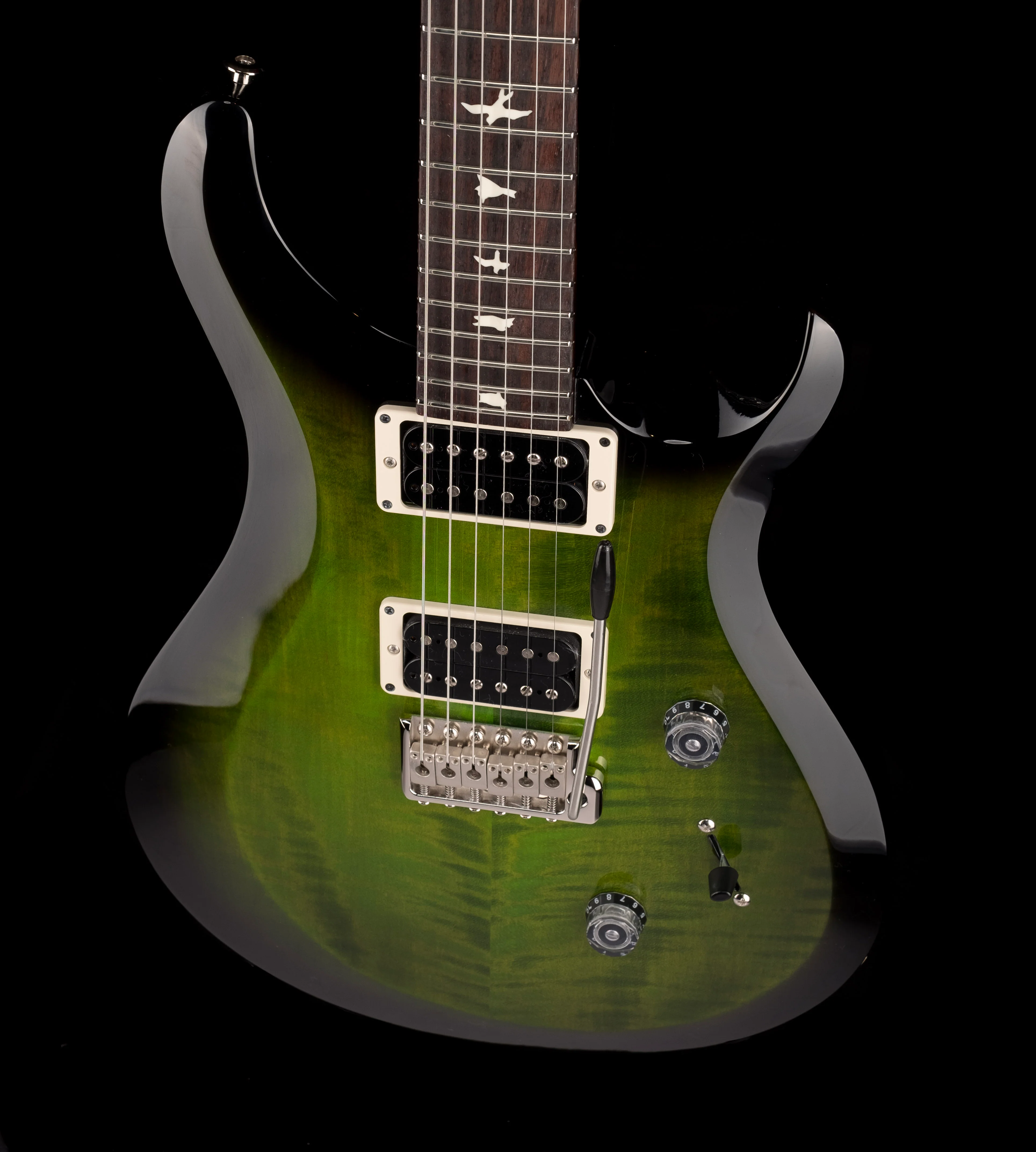Used PRS S2 Custom 24 Custom Color Eriza Verde Smokeburst with Gig Bag - Image 4
