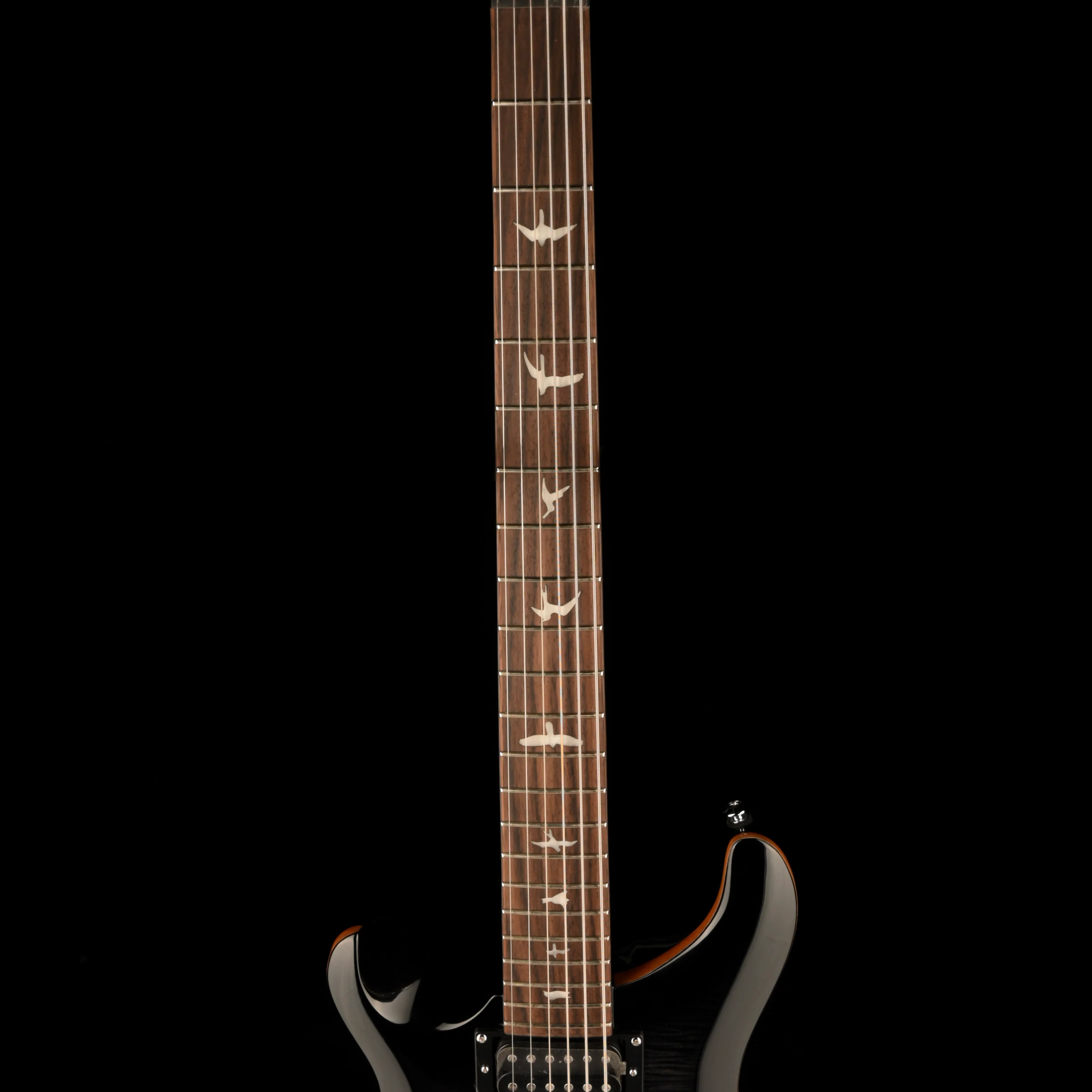 Used PRS SE 277 Baritone Left-Handed Charcoal Burst Electric Guitar With Gig Bag - Image 7