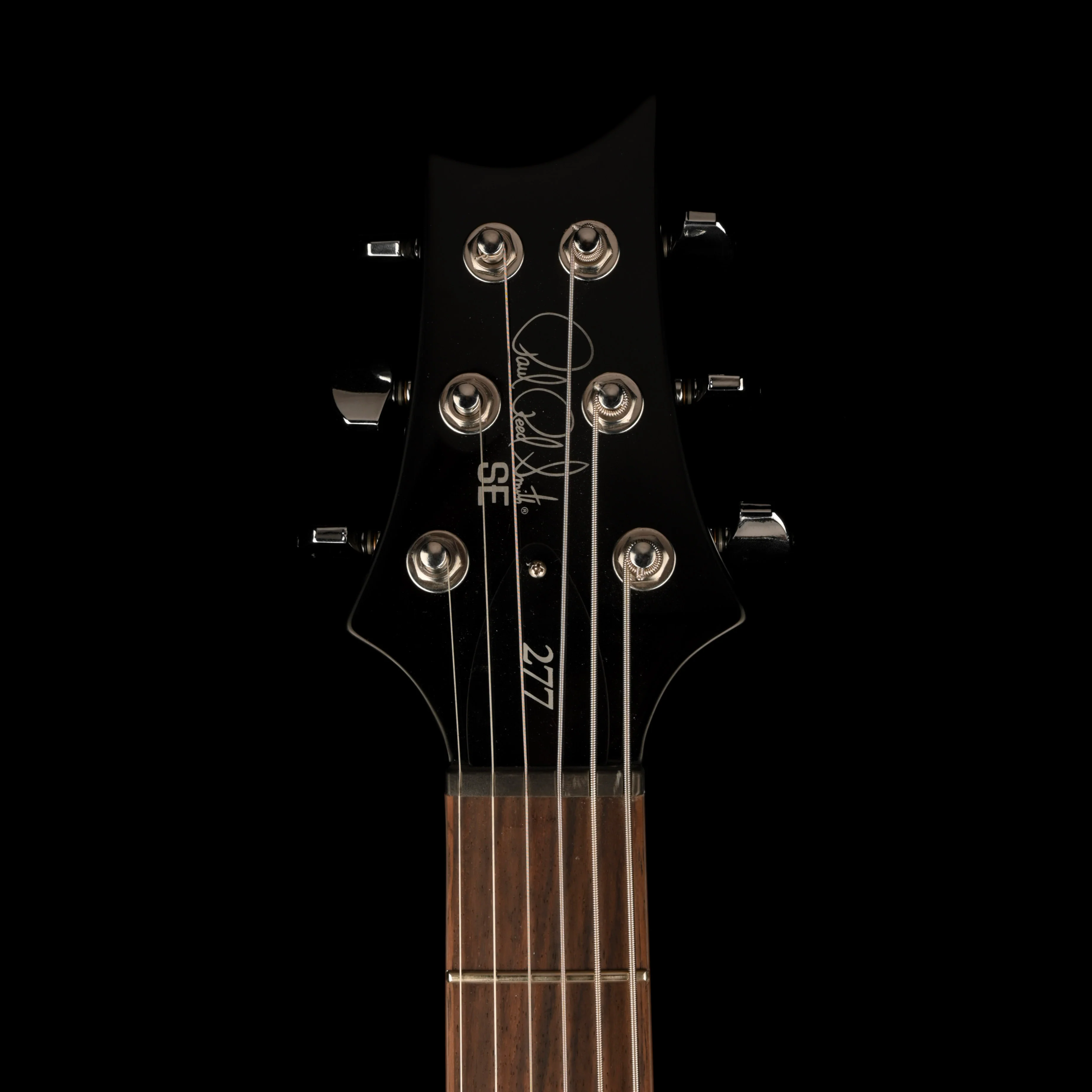 Used PRS SE 277 Baritone Left-Handed Charcoal Burst Electric Guitar With Gig Bag - Image 8