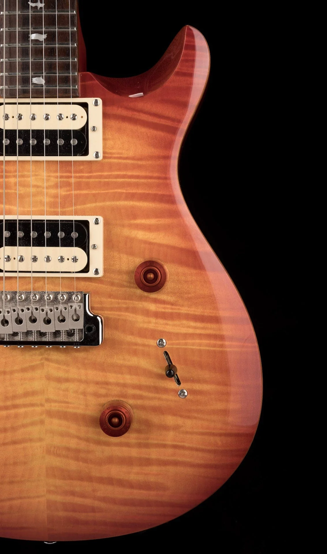 Used PRS SE Custom 24 Vintage Sunburst with Gig Bag - Image 9